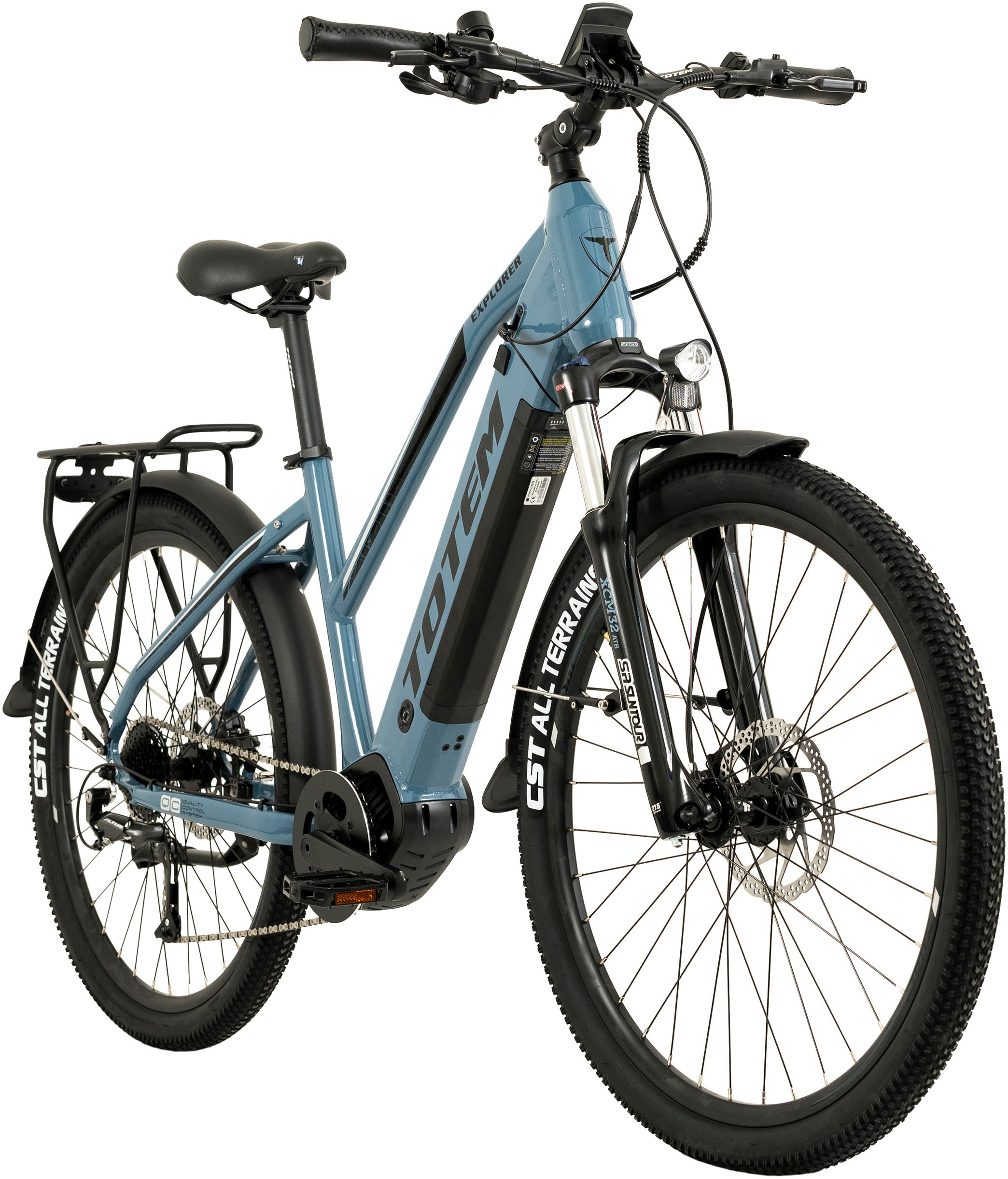 TOTEM E-Bike »XPL-650«, 9 Gang, Shimano, Altus, Mittelmotor 250 W, Pedelec, Elektrofahrrad für Herren