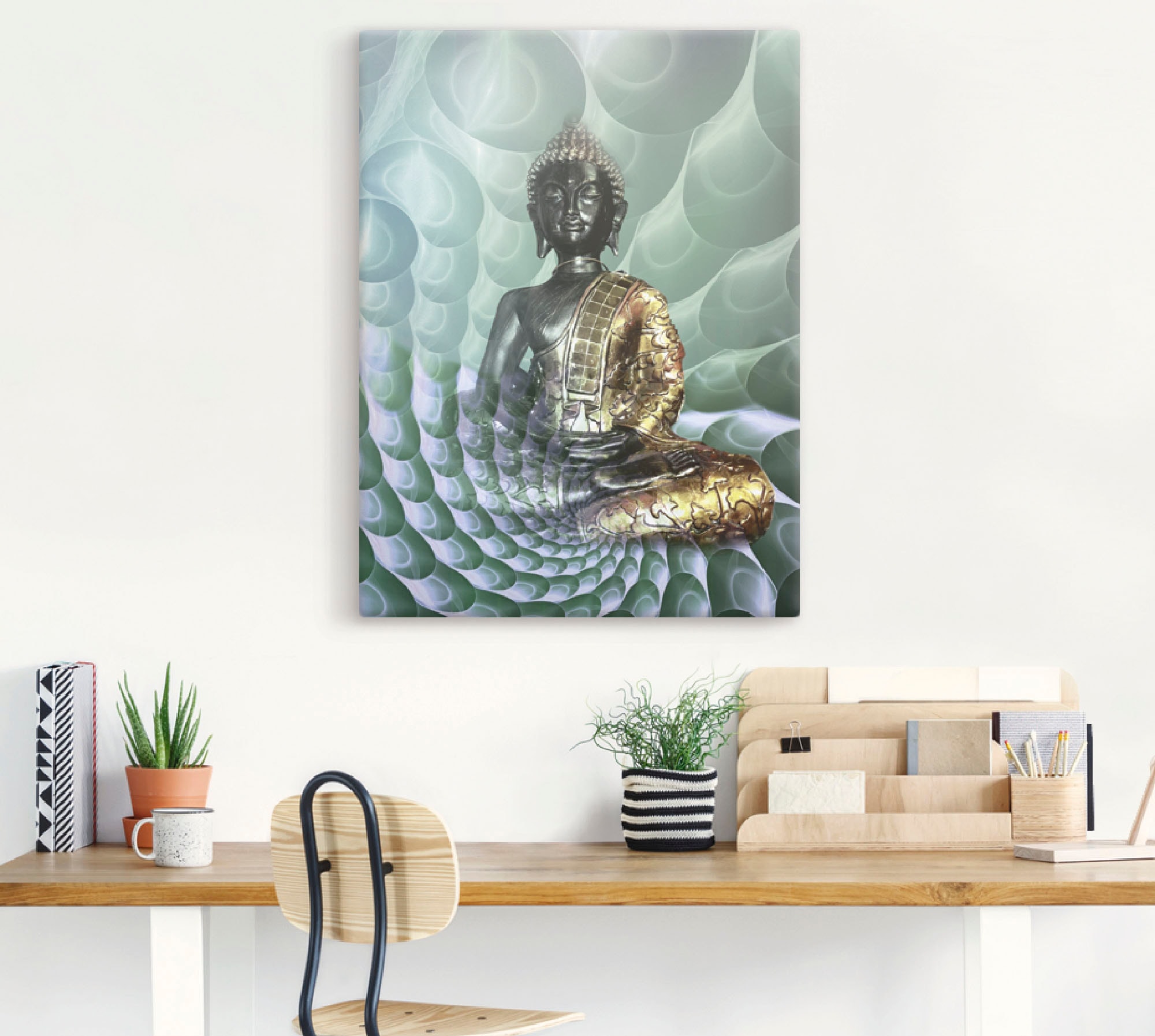 Artland Leinwandbild, versch. als Wandaufkleber oder CB«, Religion, BAUR | Traumwelt (1 bestellen »Buddhas Größen in Poster St.), Alubild, Wandbild