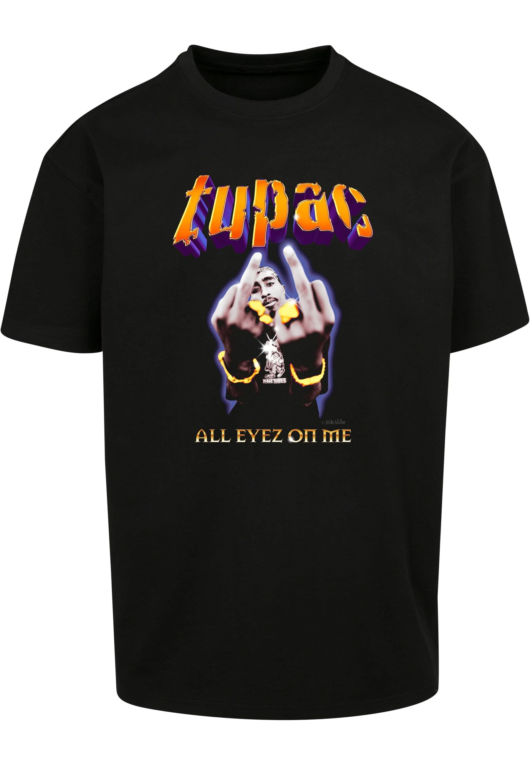 MisterTee Kurzarmshirt "MisterTee Herren Tupac Thug Passion Oversize Tee" 1 günstig online kaufen