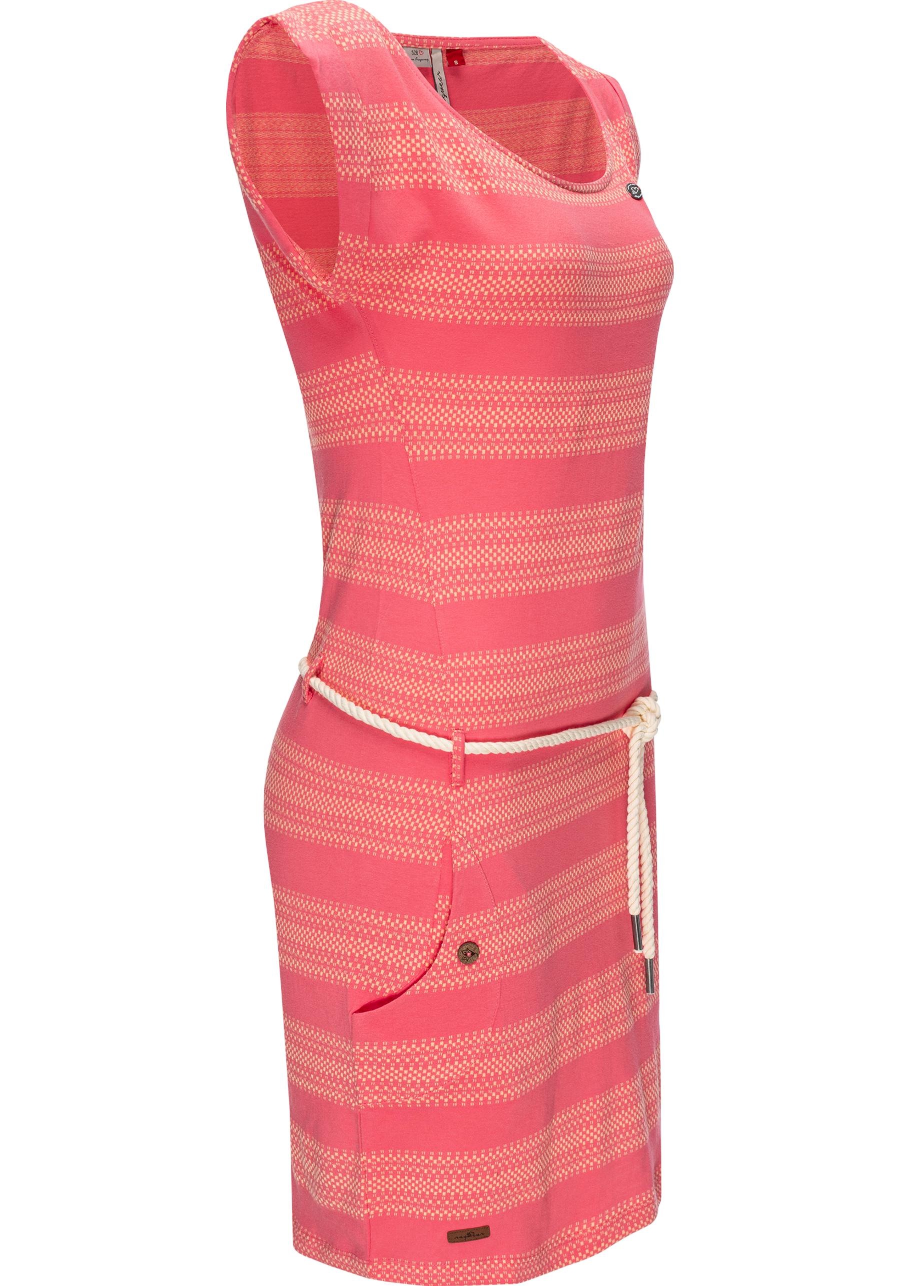 Ragwear Sommerkleid »Tag Blockstripes Intl.«, leichtes Jersey Kleid mit Streifen-Muster