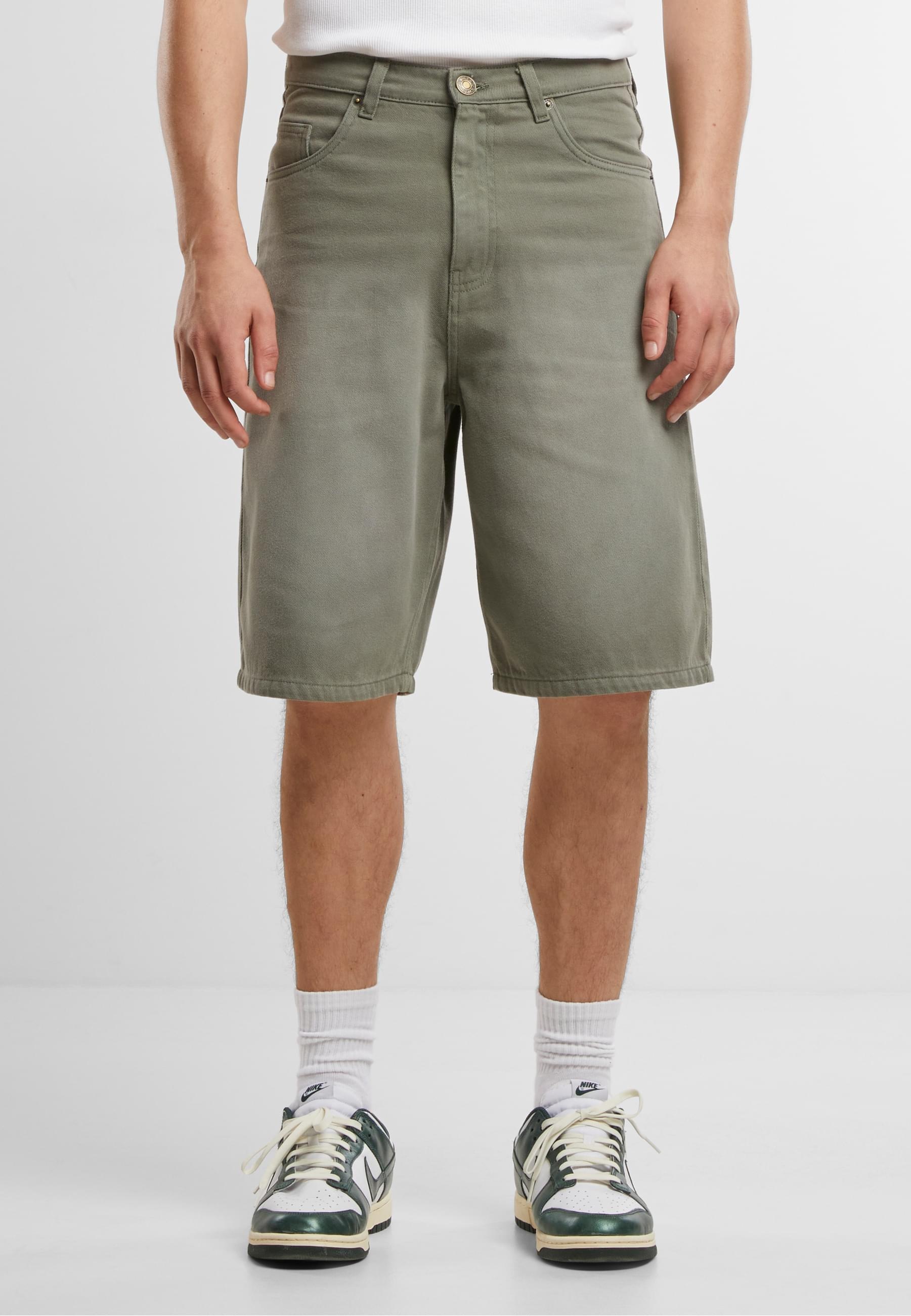 URBAN CLASSICS Shorts »Urban Classics Herren 90's Heavy Denim Shorts«, (1 tlg.)