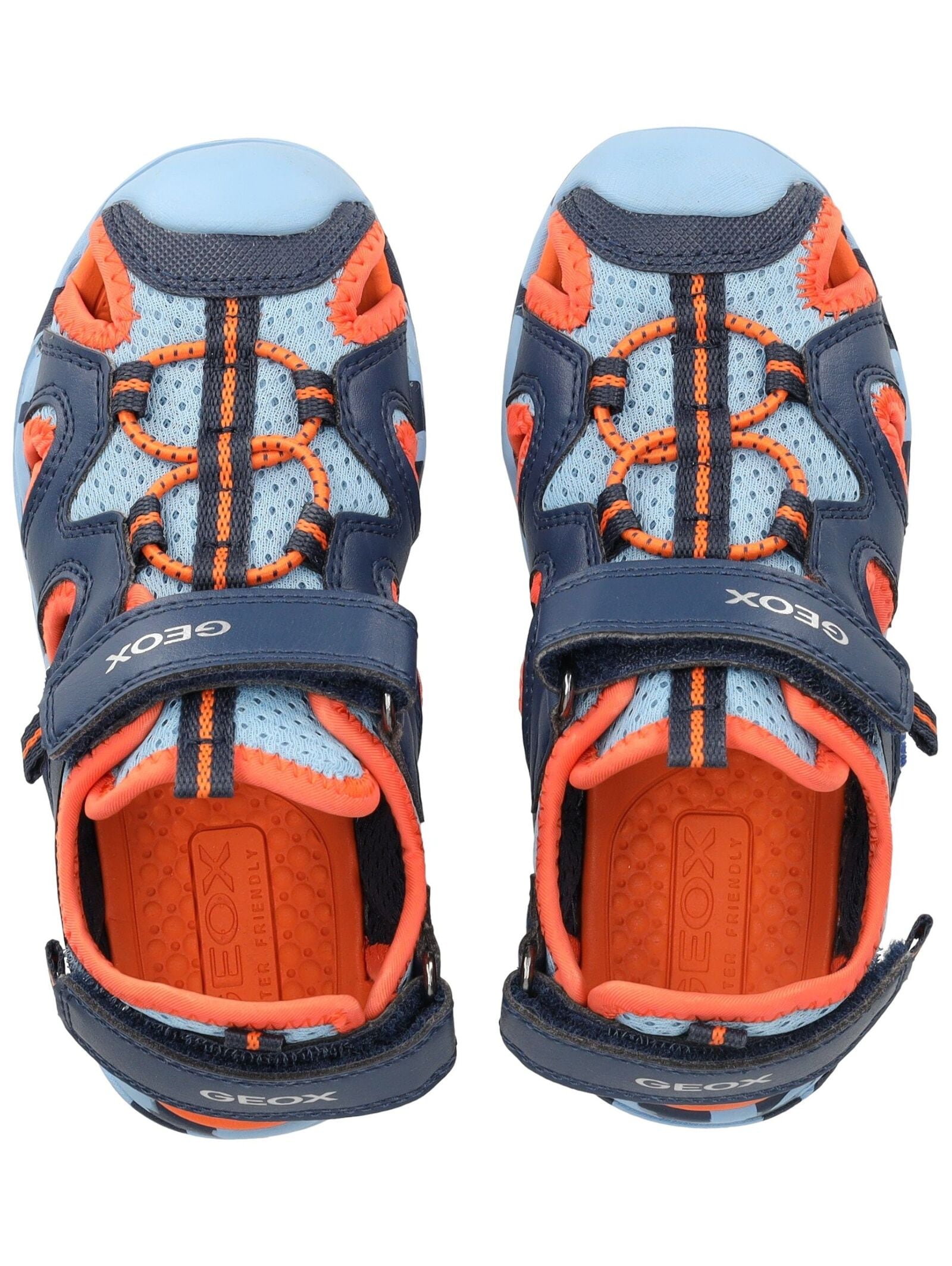 Geox Sandale »Geox Sandalen Lederimitat/Mesh«