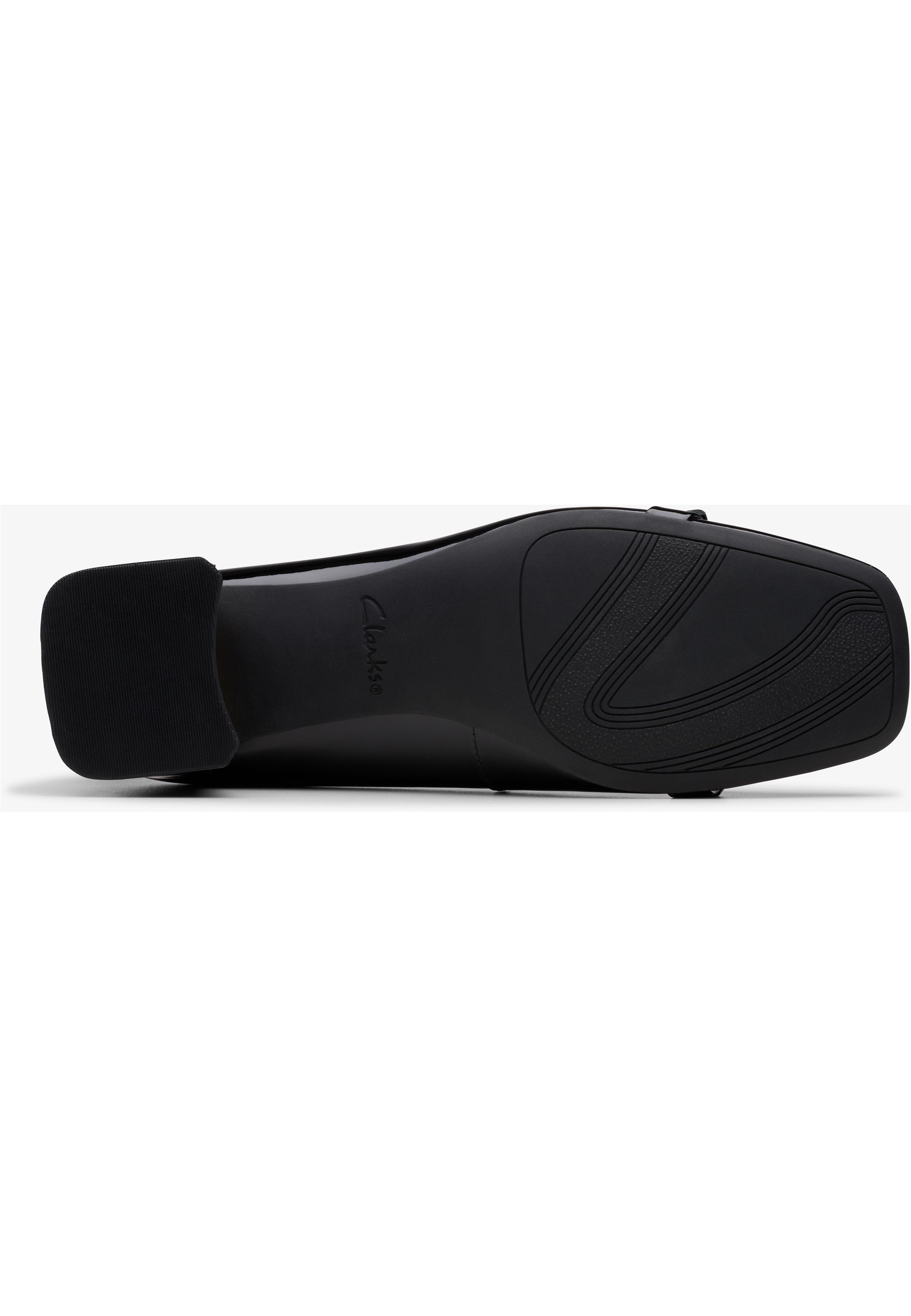 Clarks Slipper »Nyta45 Court«, mit durchdachten Details für Eleganz und Komfort