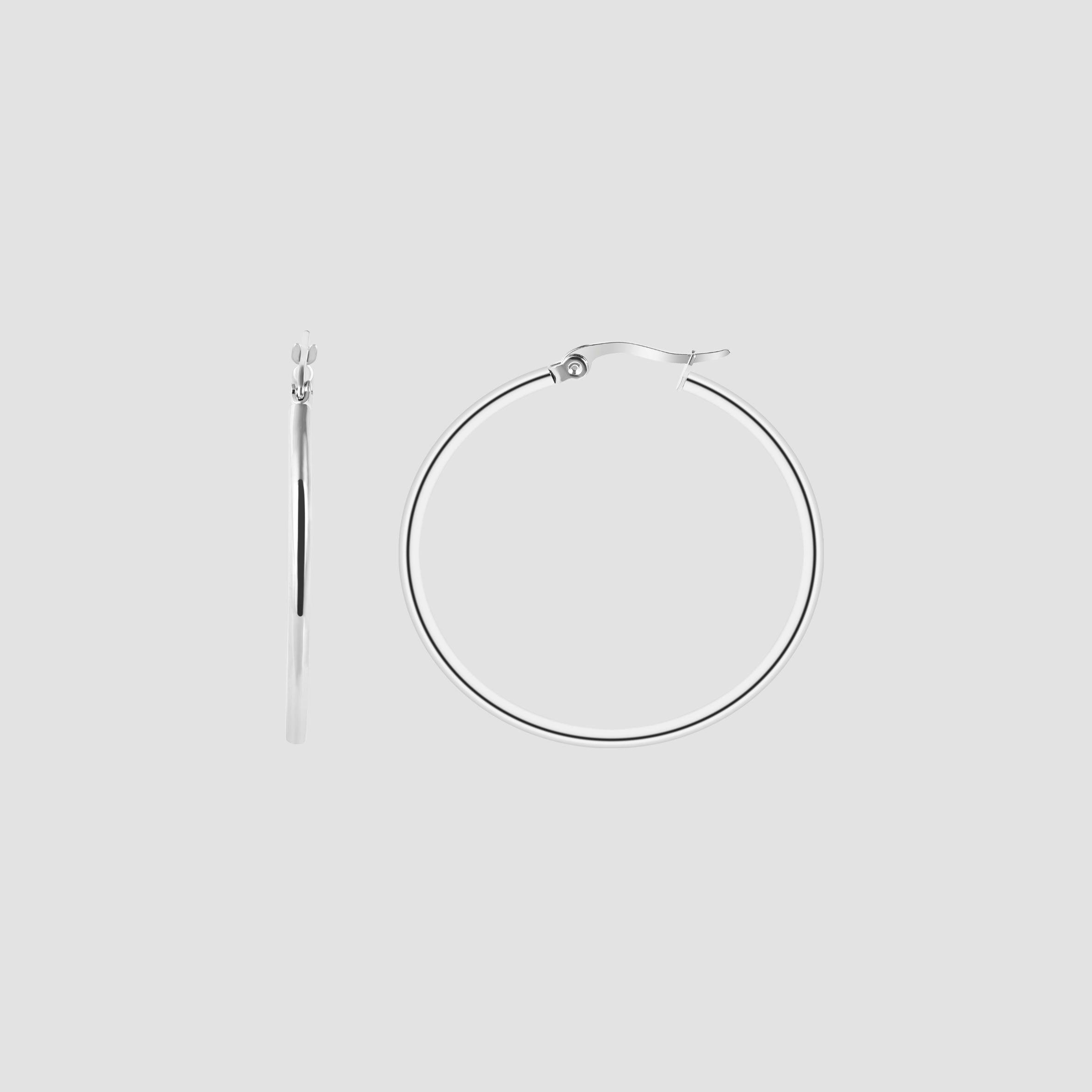 Adelia´s Paar Creolen "Damen Ohrringe – Creole aus Edelstahl" Zum Verschenk günstig online kaufen