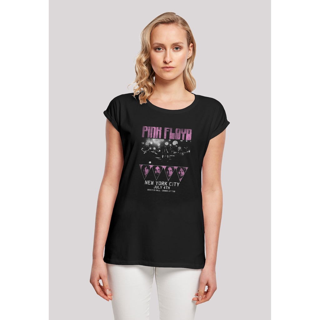 F4NT4STIC T-Shirt »Pink Floyd Tour New York City Vintage Classic Concert«