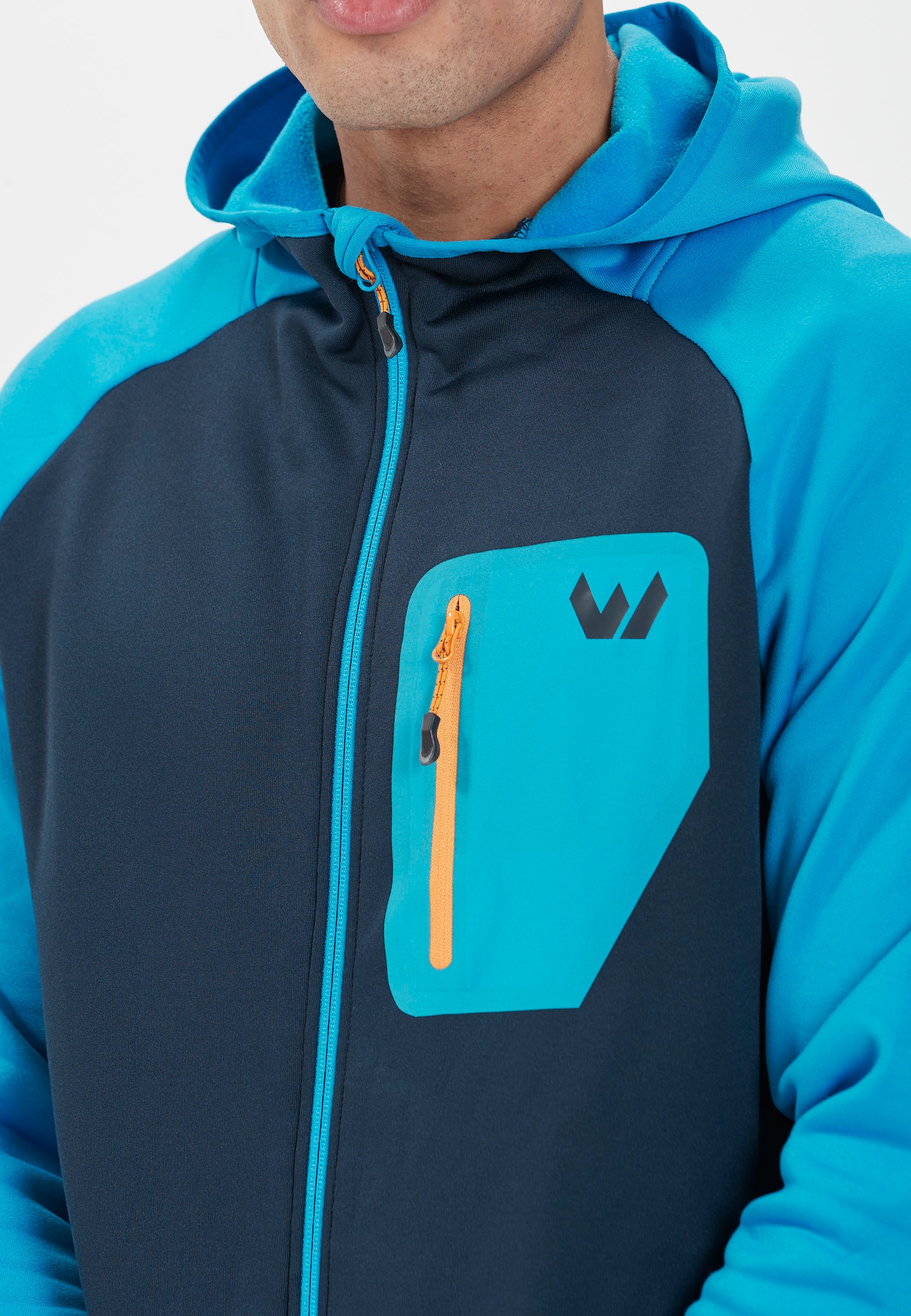 WHISTLER Fleecejacke »SALEN M Power Stretch Fleece Jacket«, aus atmungsaktivem Funktionsstretch