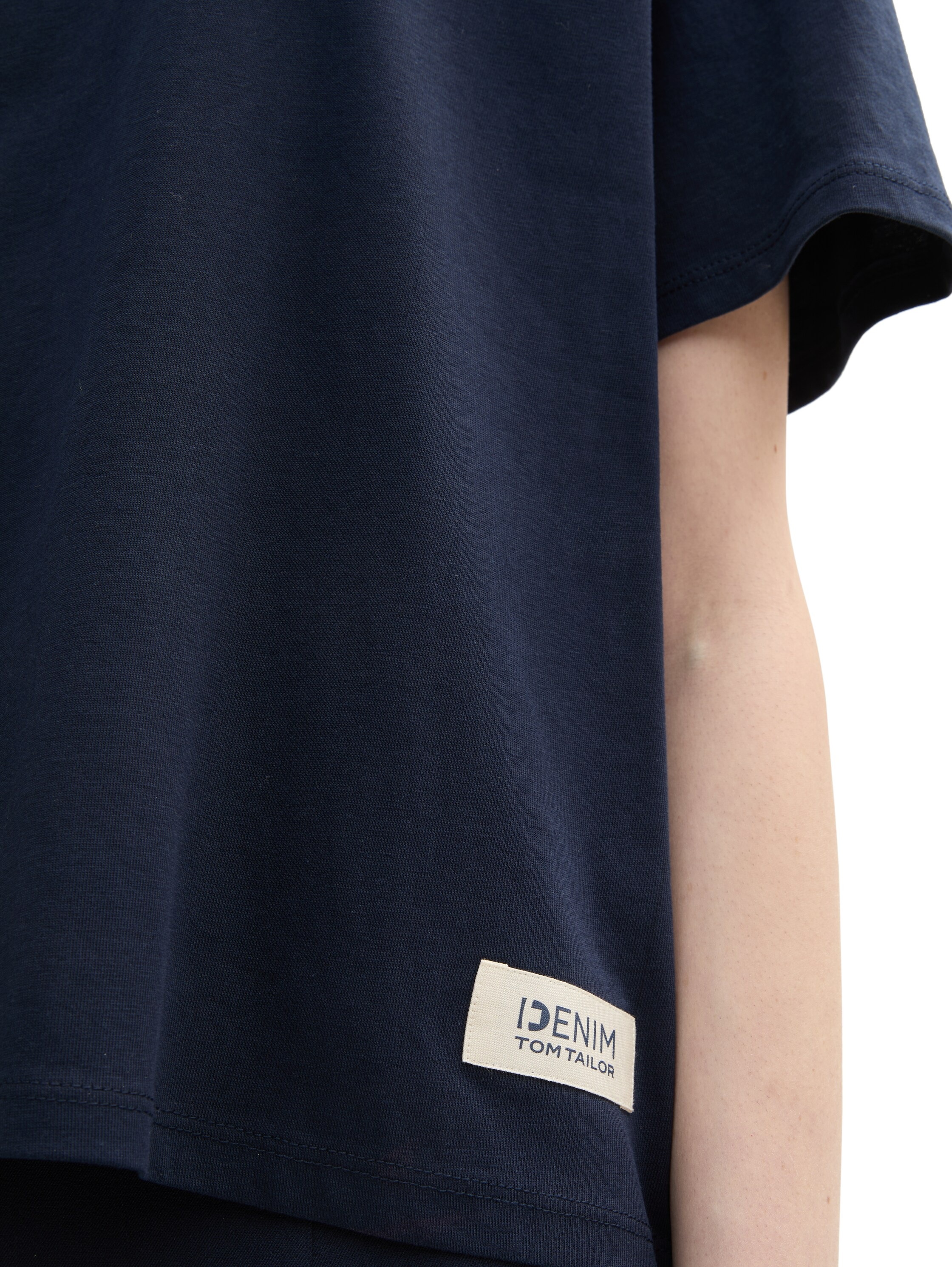 TOM TAILOR Denim T-Shirt »Boxy«, aus reiner Baumwolle