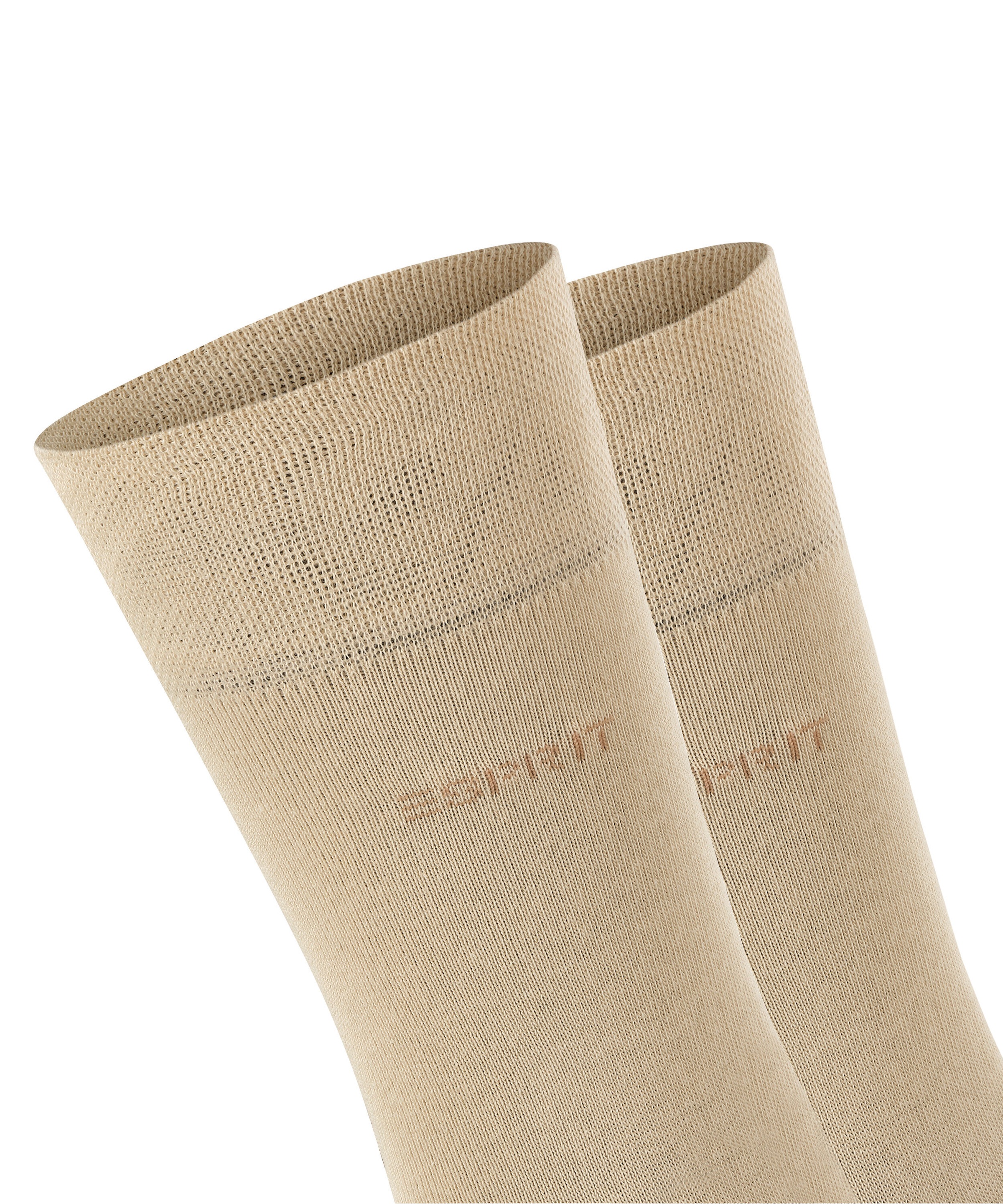 Esprit Socken »Basic Easy«, (2 Paar), breiter Komfortbund, Doppelpack
