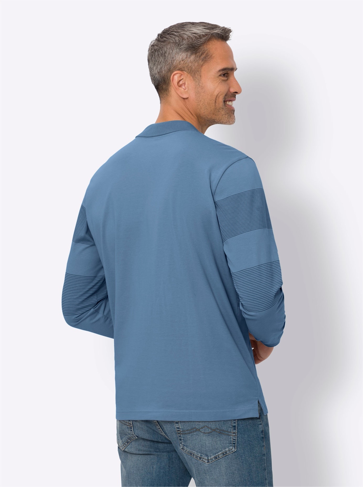 Classic Poloshirt »Langarm-Poloshirt«, (1 tlg.)