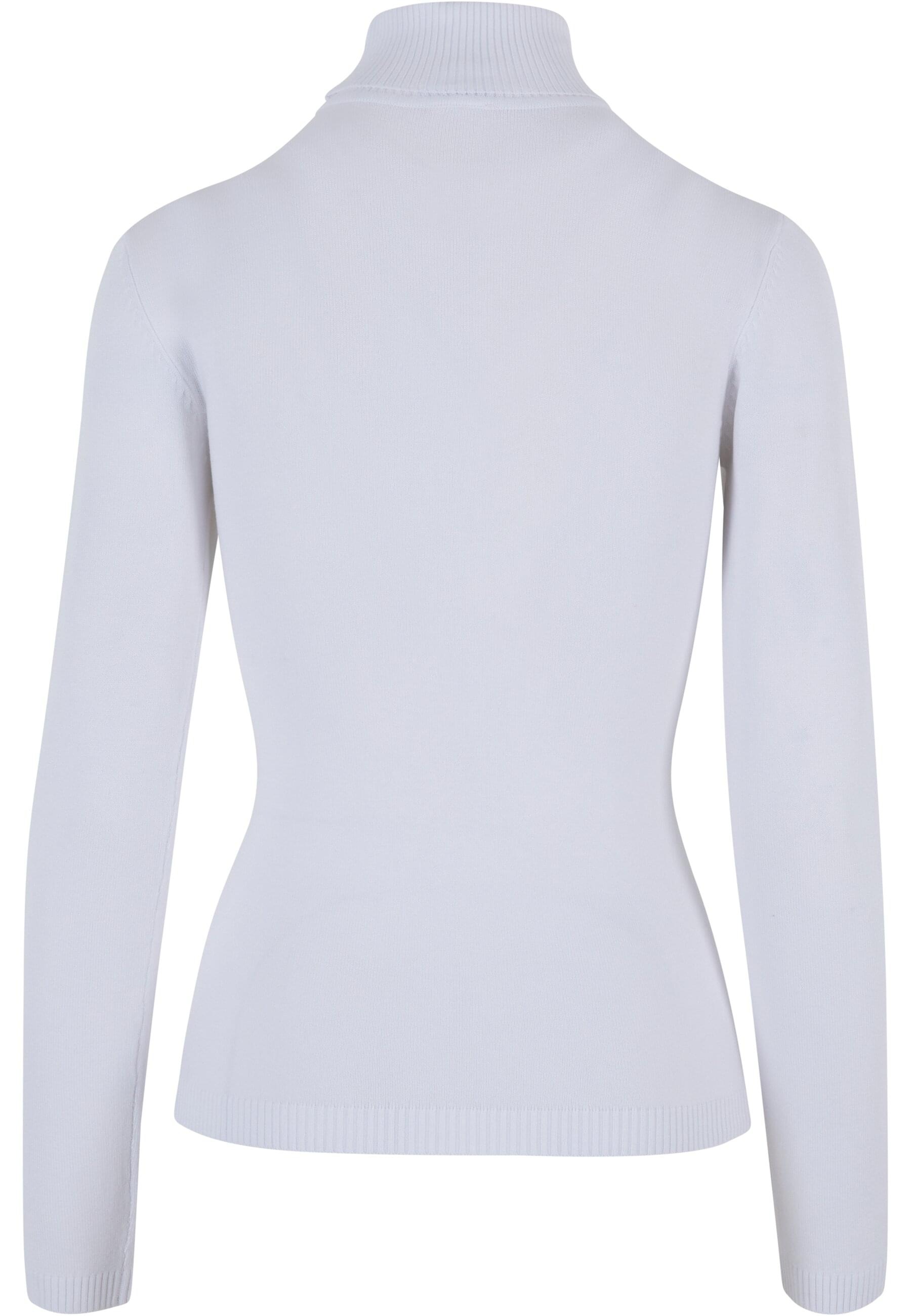 URBAN CLASSICS Rundhalspullover »Urban Classics Damen Ladies Knitted Turtleneck Sweater«, (1 tlg.)
