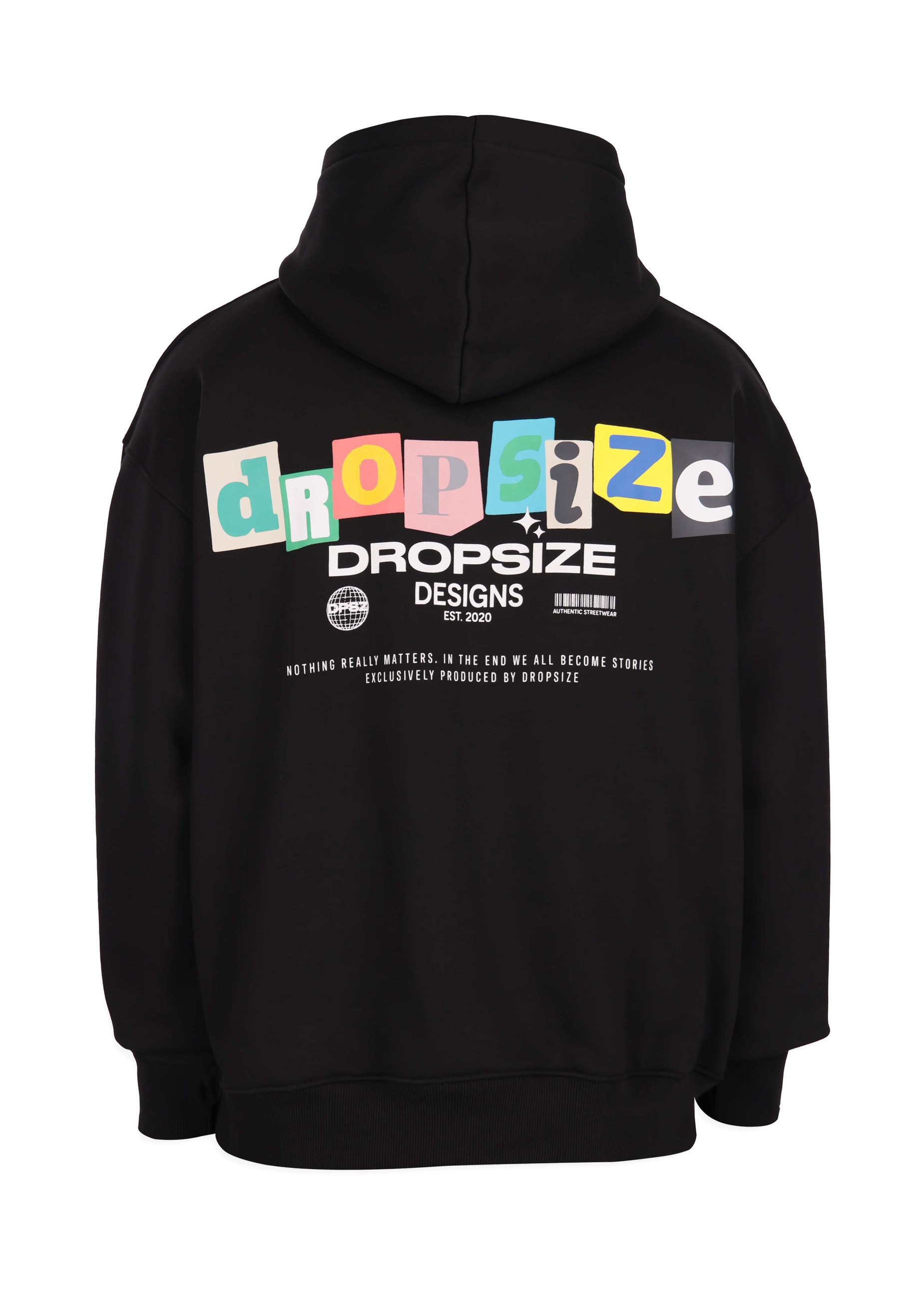 Dropsize Kapuzenpullover "Dropsize NOTHING MATTERS HOODIE" 1 Stk. günstig online kaufen