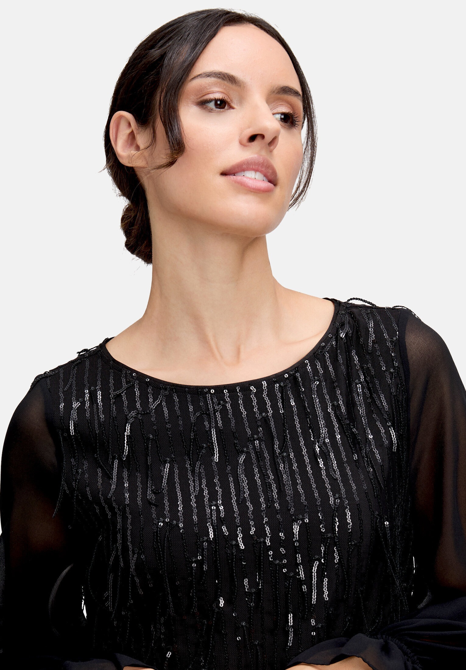 Vera Mont Cocktailkleid »Damen im Glitzer-Look« Eingrifftaschen