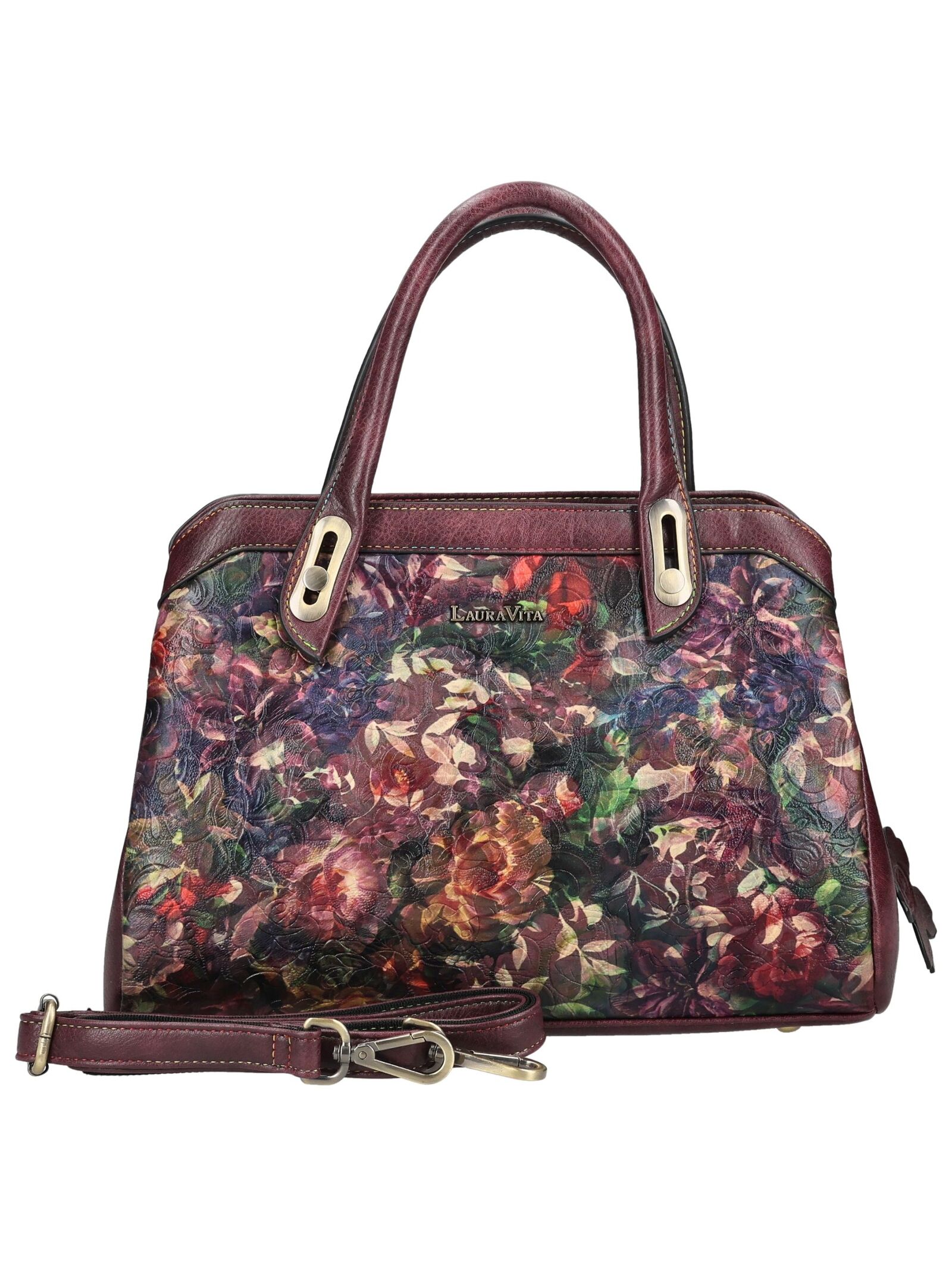 LAURA VITA Henkeltasche "LAURA VITA Taschen Lederimitat/Textil"