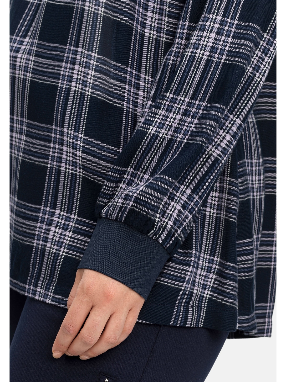Sheego Tunika »Große Hemdkragen Größen«, | und BAUR mit Seitenschlitzen für bestellen