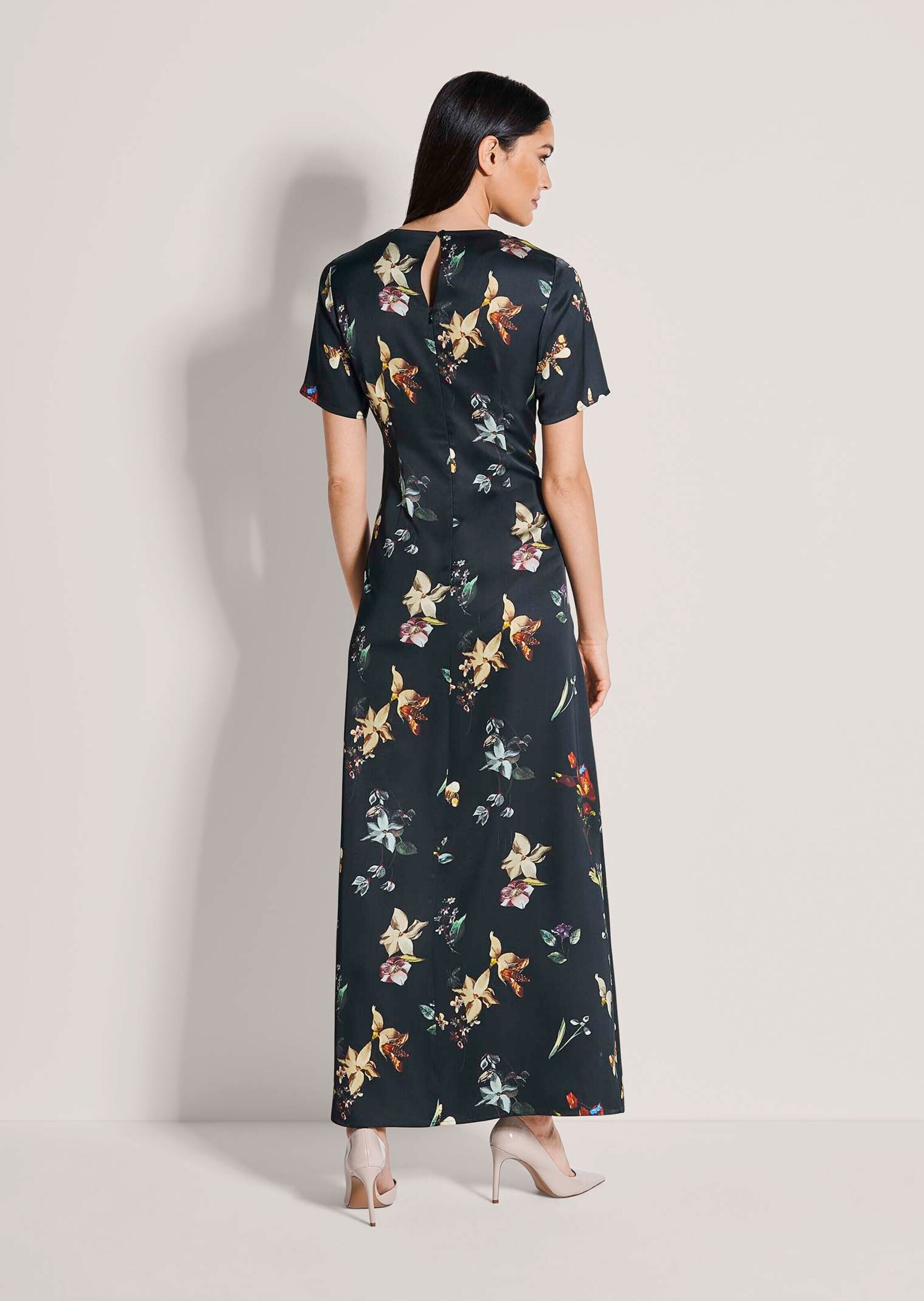 MADELEINE Midikleid »Sommerkleid Maxikleid mit floralem Print«