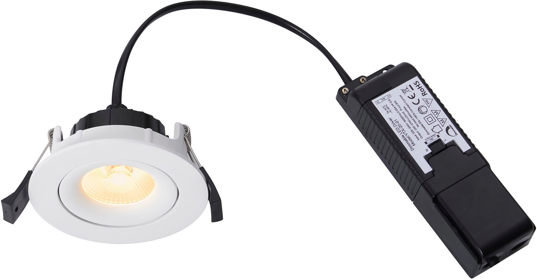 Nordlux LED Bad-Einbauleuchte »Aliki«, Schutzart IP44, spritzwassergeschützt