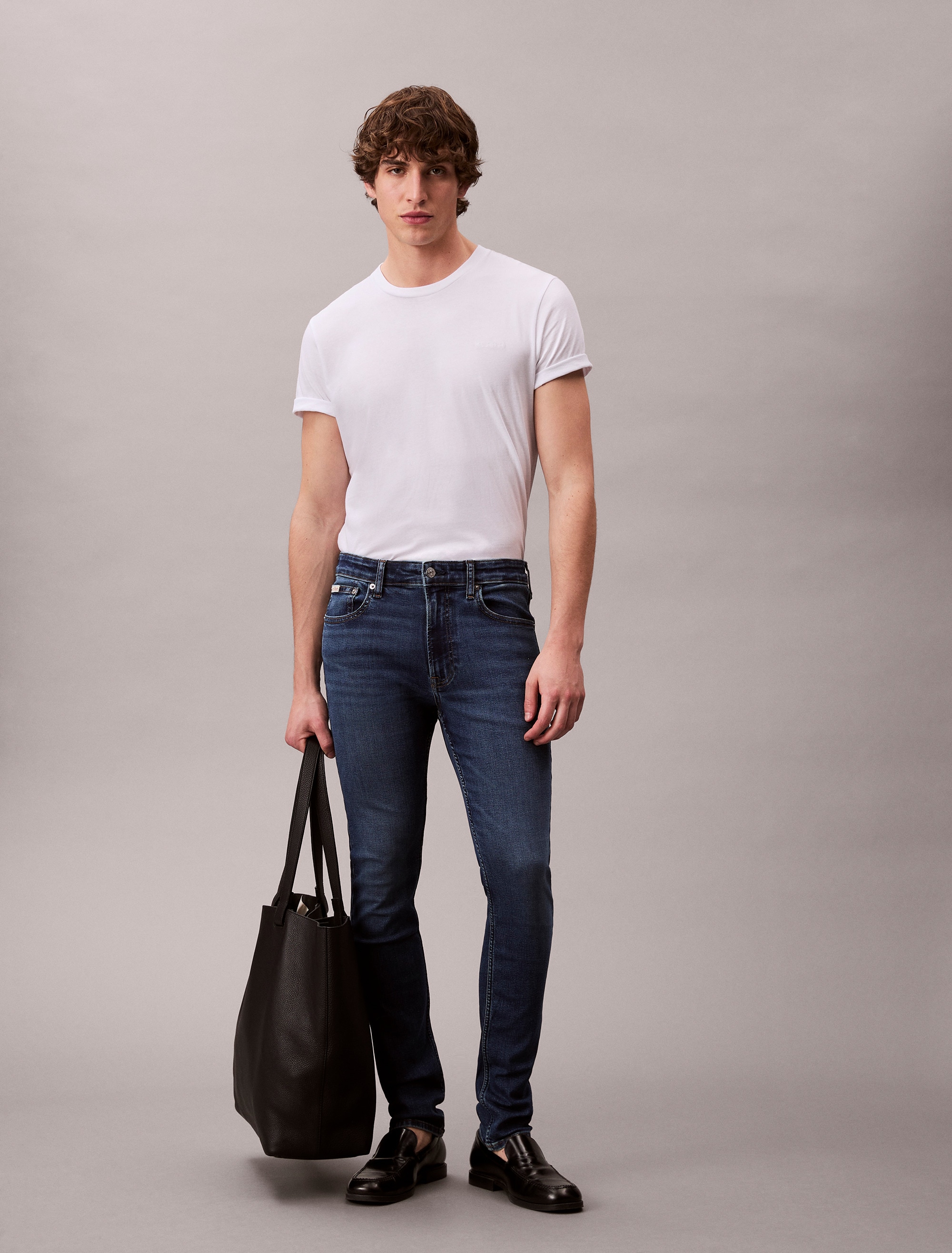 Calvin Klein Jeans Skinny-fit-Jeans »SKINNY JEAN REGEN«, Mit Gürtelschlaufen