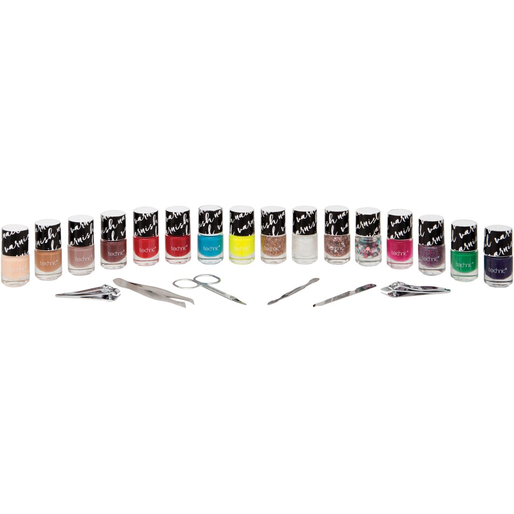 technic Nagellack-Set »Colour Cube«, (16 tlg.)