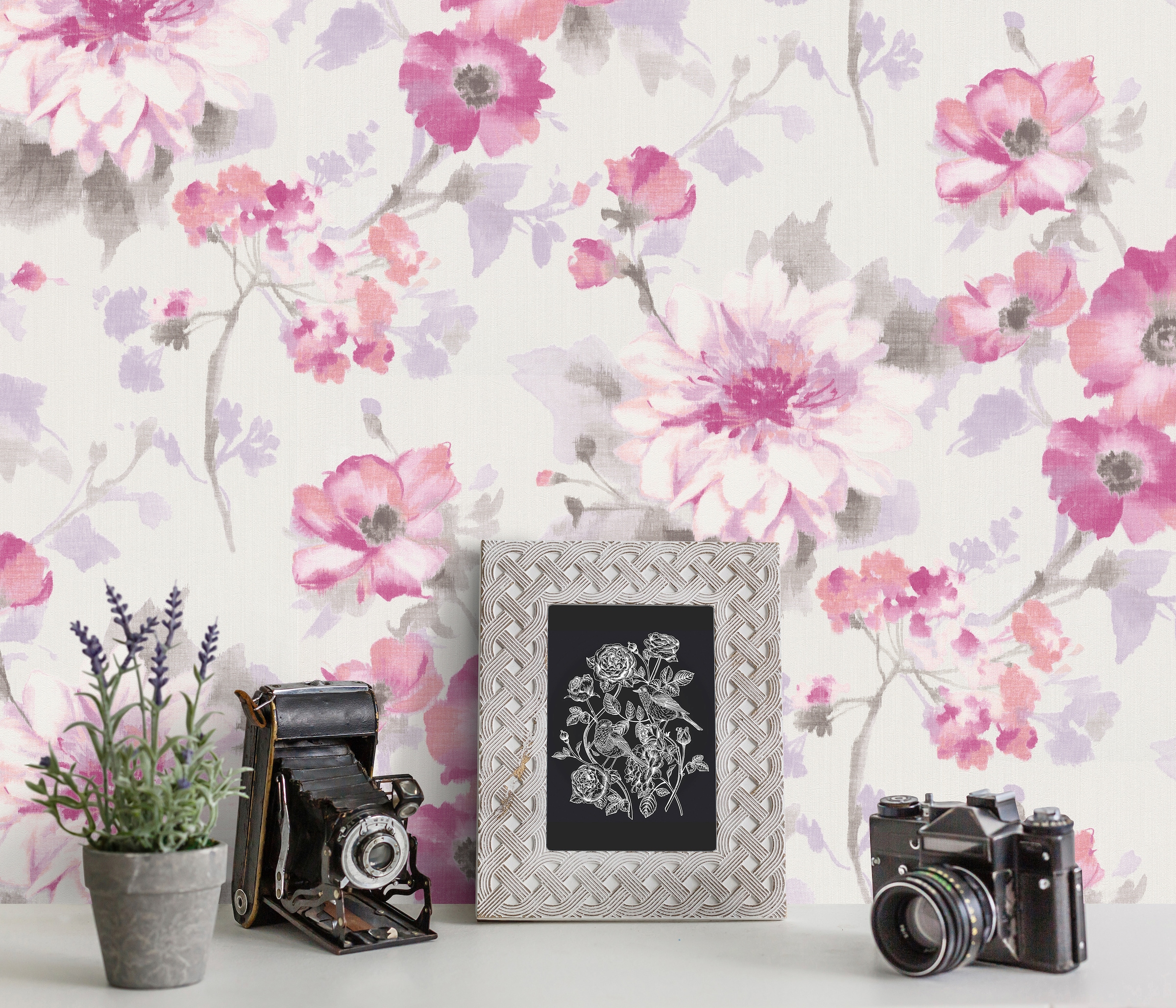 Fashion for walls Vliestapete »Fashion for Walls«, 10,05 x 0,53m floral, Muster