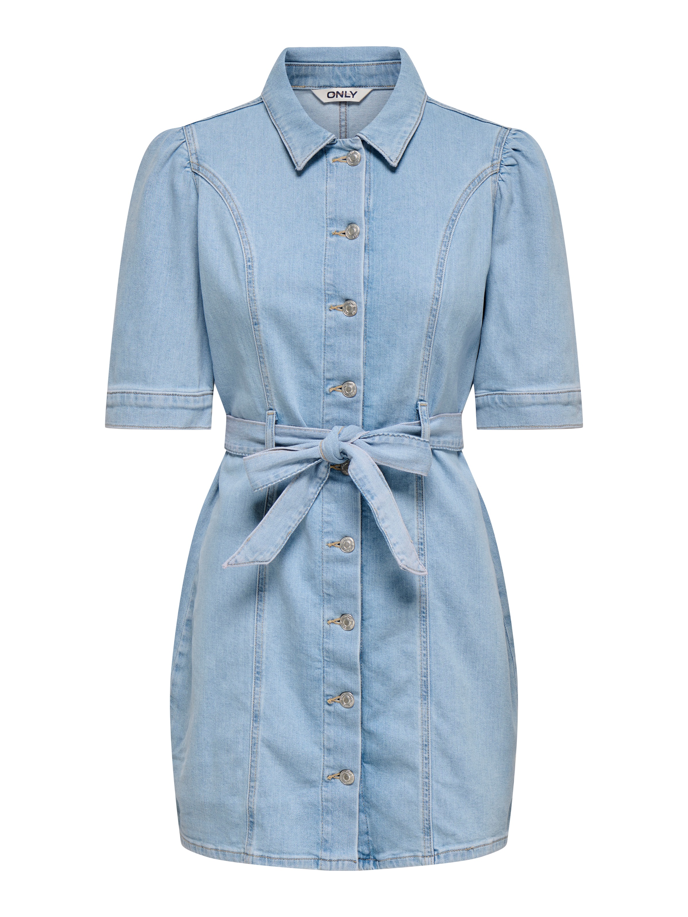 ONLY Jeanskleid »ONLVIBBE SS BELT DNM DRESS AKM« Baumwollmischung, regular fit