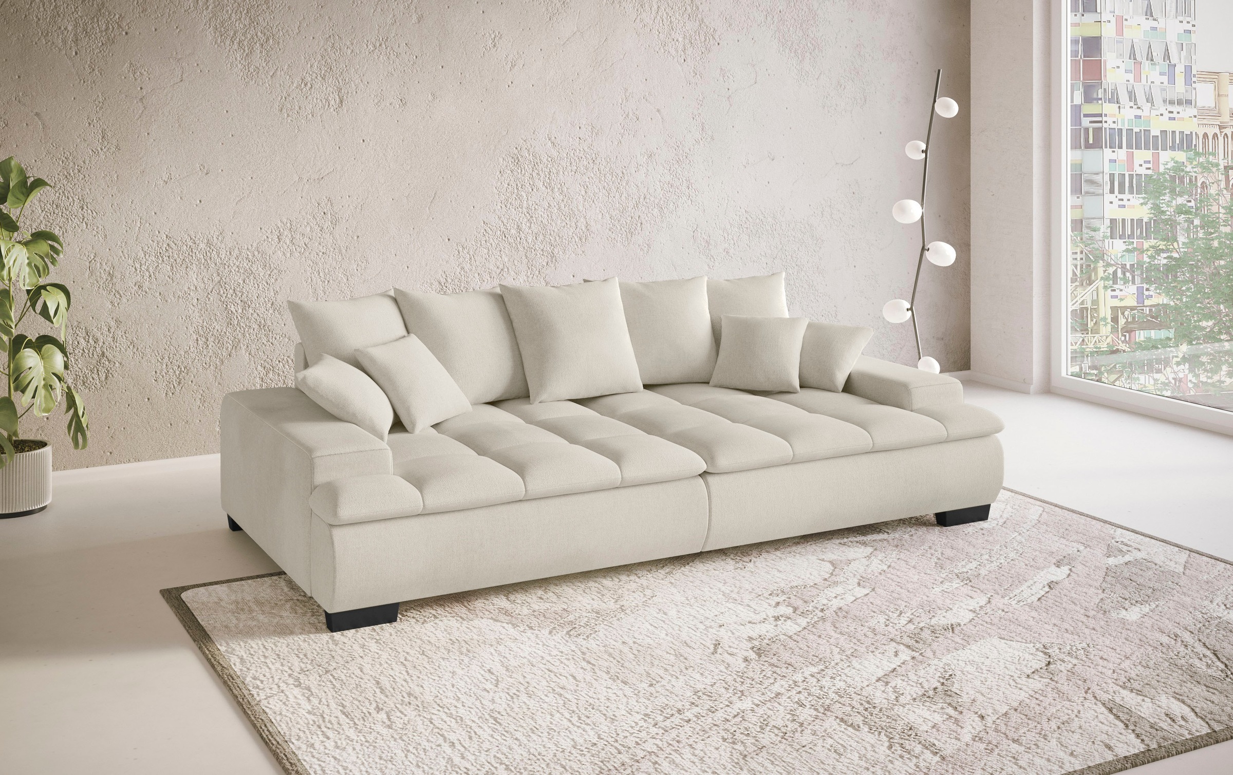 Mr. Couch Big-Sofa »Haiti II«, mit Kaltschaumpolsterung, bis 140 kg belastbar