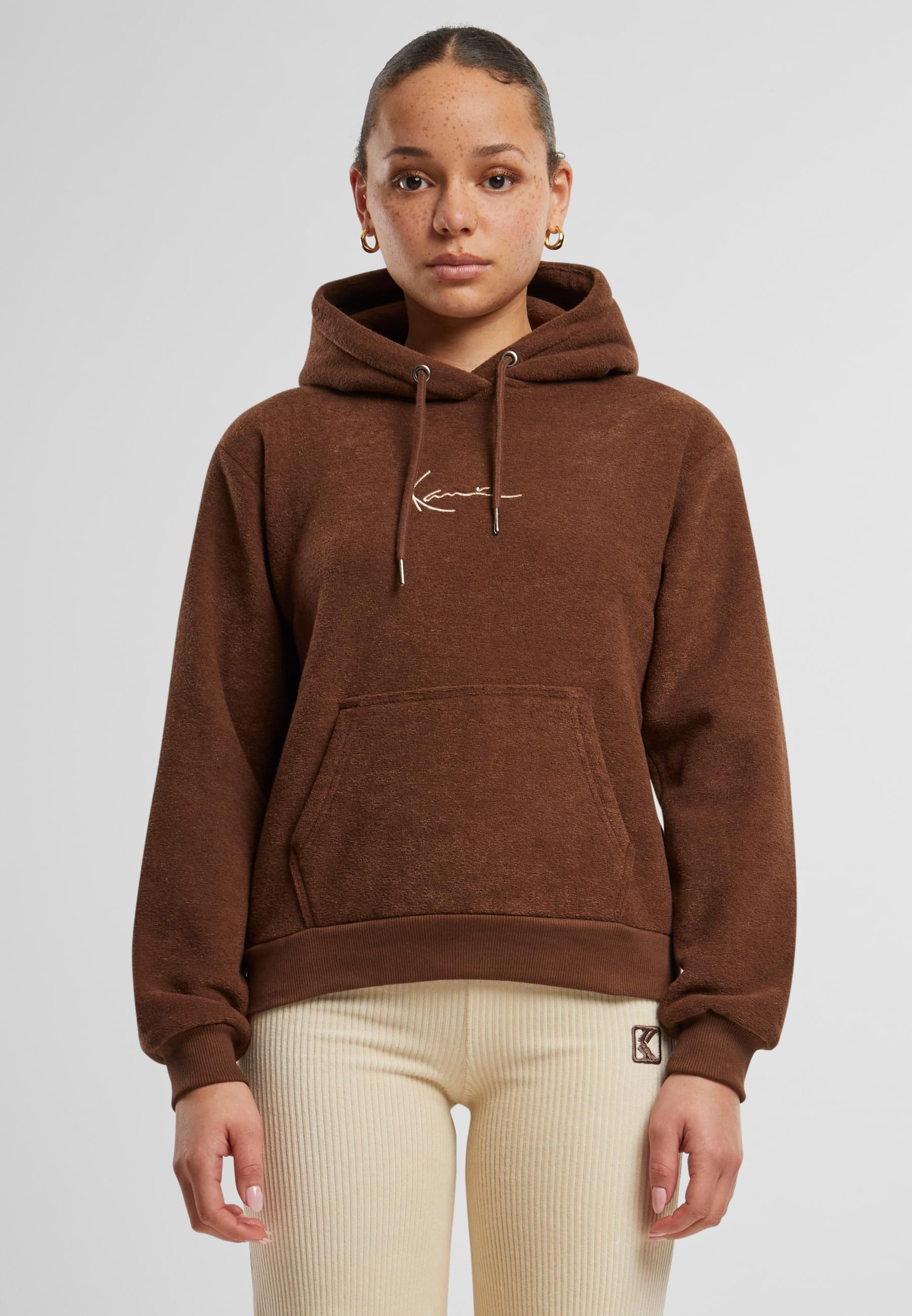 Karl Kani Kapuzenpullover »Karl Kani Damen KW231-044-1 KK Small Signature Hoodie«, (1 tlg.)