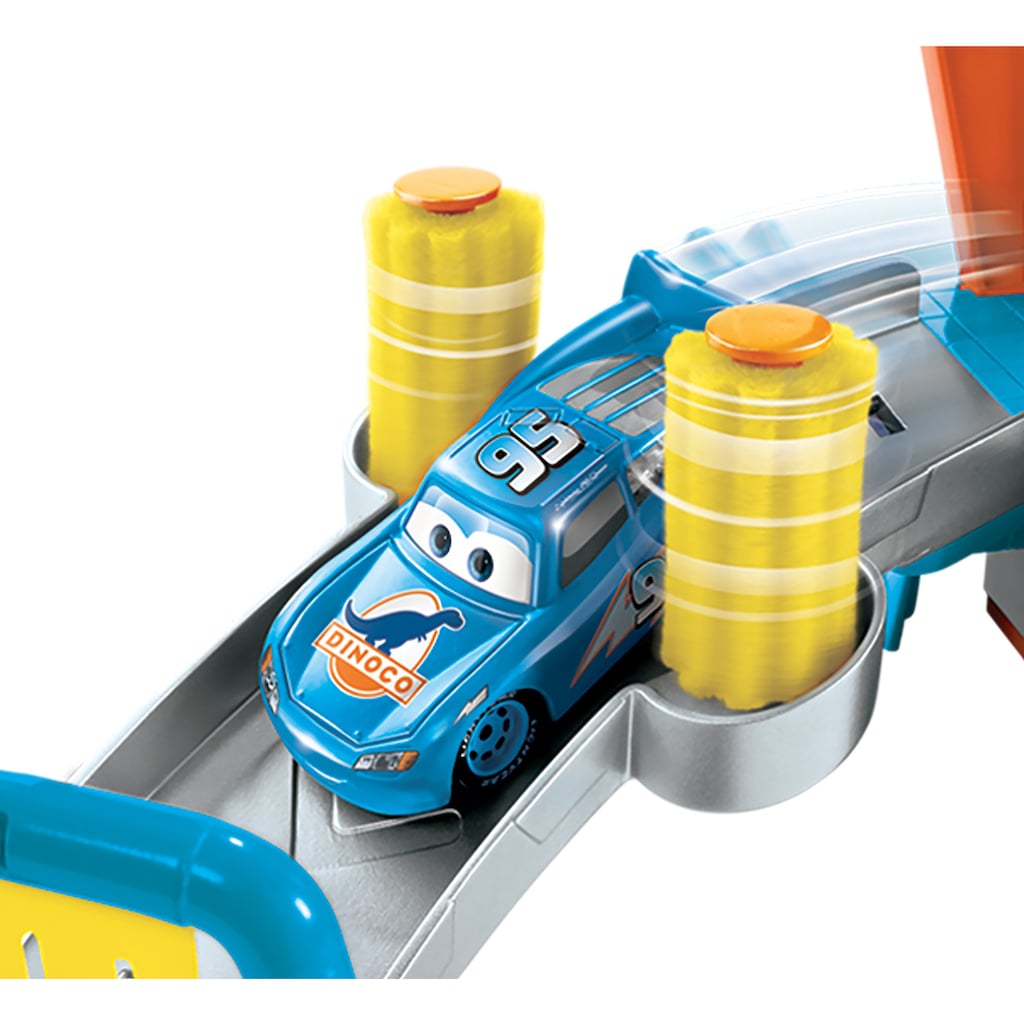 Mattel® Spiel-Gebäude »Disney Pixar Cars, Farbwechsel Dinoco Autowaschanlage«