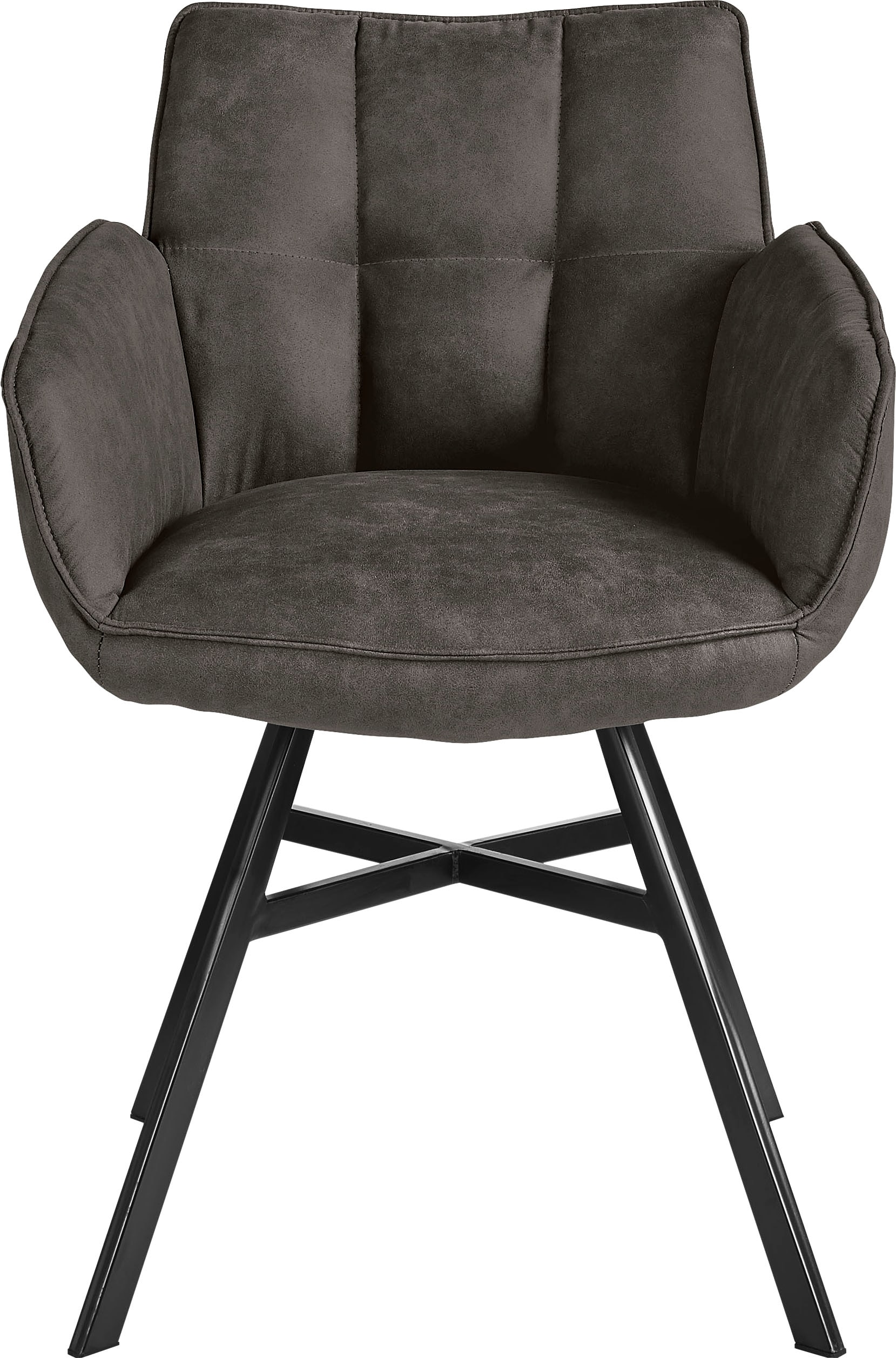 set one by Musterring Armlehnstuhl "Frisco" () 2er Set, 4-Fußgestell, Sitzh günstig online kaufen