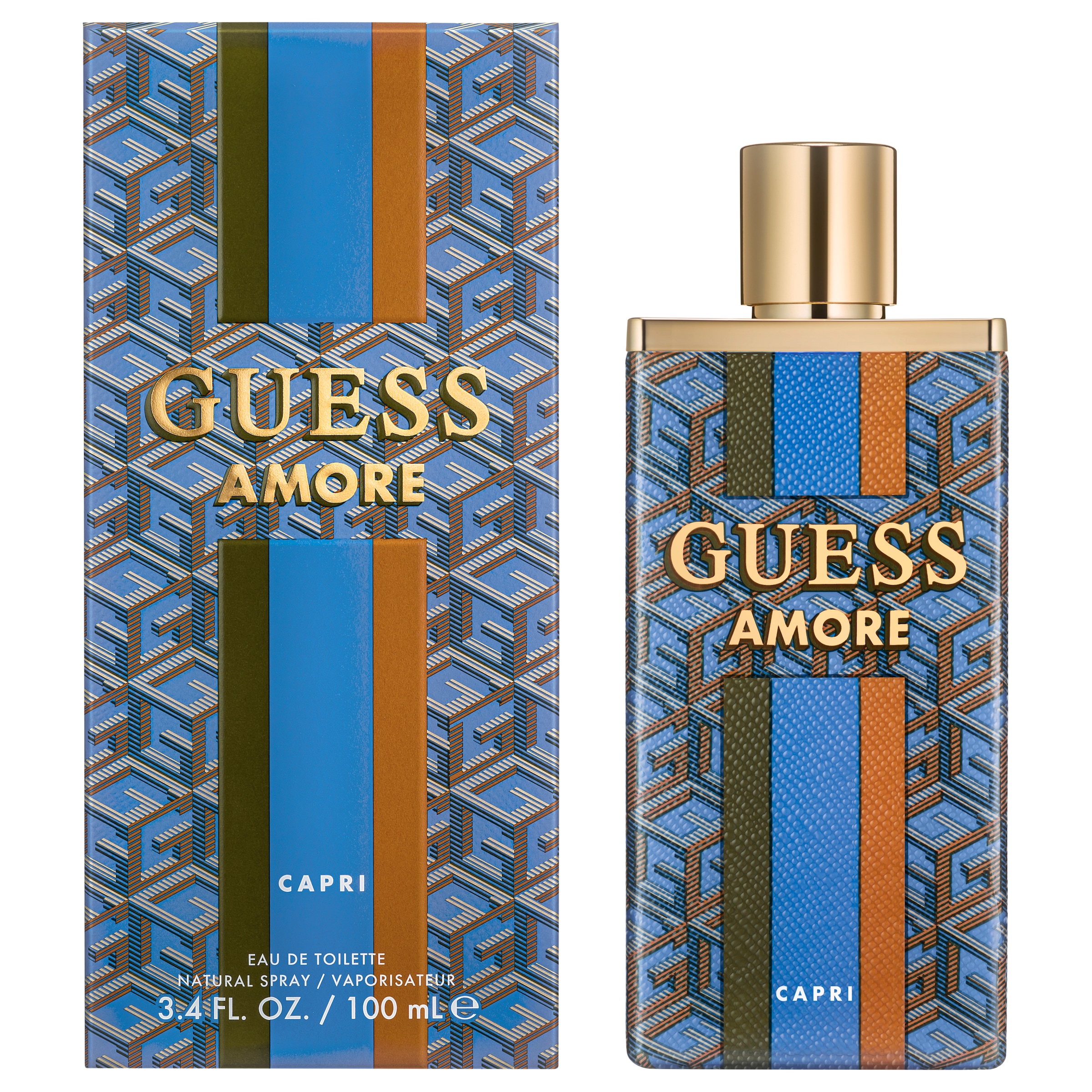 Guess Eau de Toilette »AMORE CAPRI EDT« 1 mit blumig-holziger Duftnote