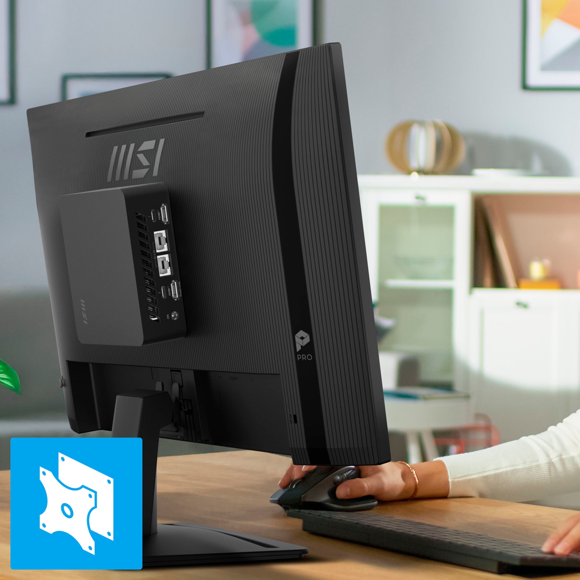 MSI LED-Monitor »PRO MP242 E14A« 61 cm/24 ″  1920 x 1080 px Full HD 1 Reaktionszeit 144 Hz