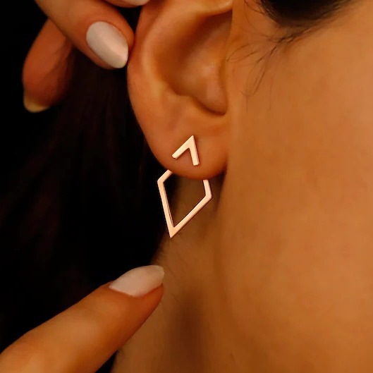Firetti Women Stud Earrings Yellow Gold 3