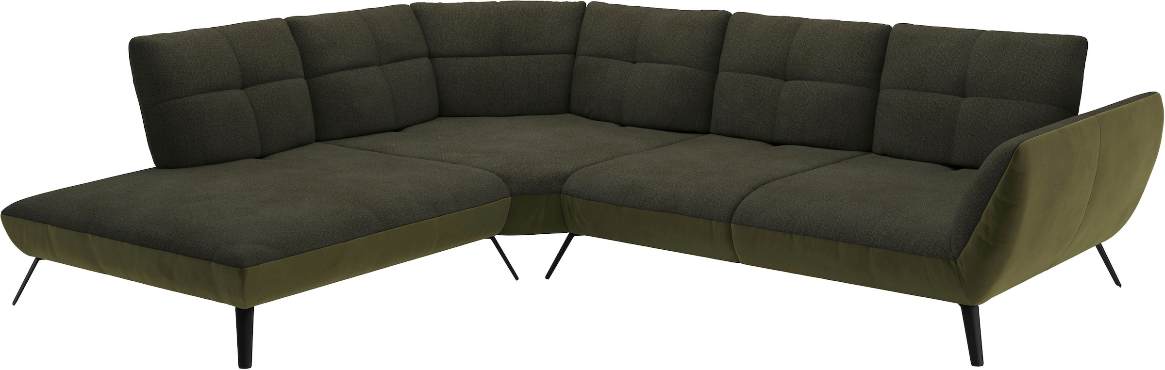 Places of Style Ecksofa »Mikado L-Form«, inkl. Sitztiefenverstellung und Armteilverstellung
