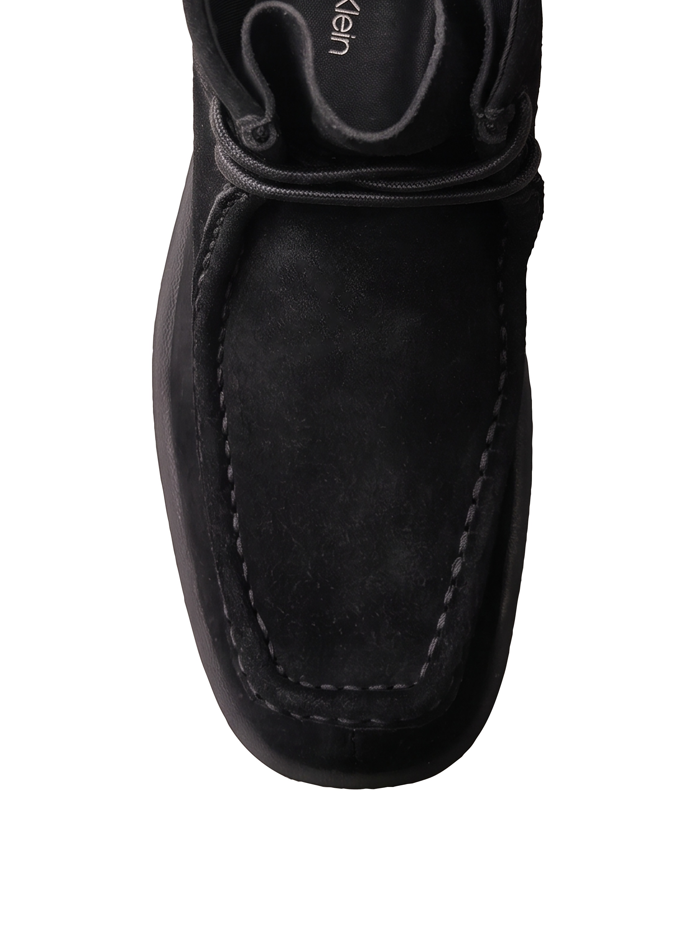 Calvin Klein Schnürboots »FLATF LACE UP APR CUT BOOT«  Schnürstiefelette, Plateauboots mit Mokassin-Naht