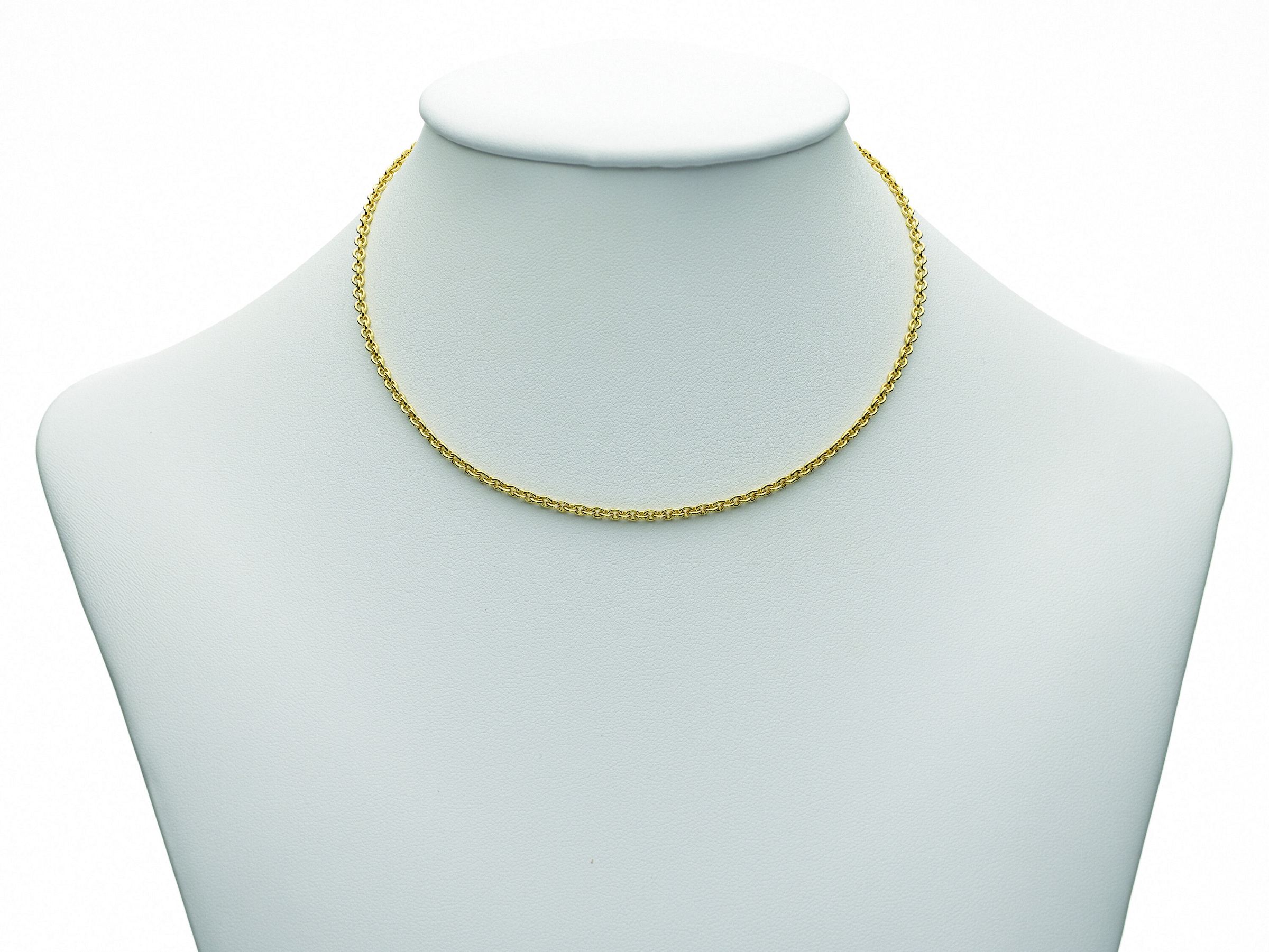 Goldkette »333 Gold Anker Halskette Ø 2,3 mm«, Goldschmuck für Damen