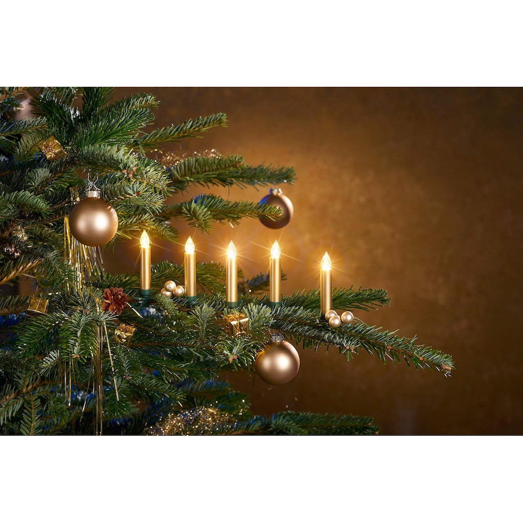 BONETTI LED-Christbaumkerzen »Weihnachtsdeko aussen, Christbaumschmuck«