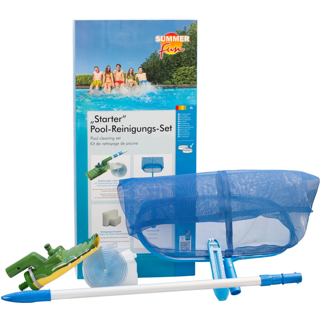 Clear Pool Achtformpool, (Set, 10 tlg.)