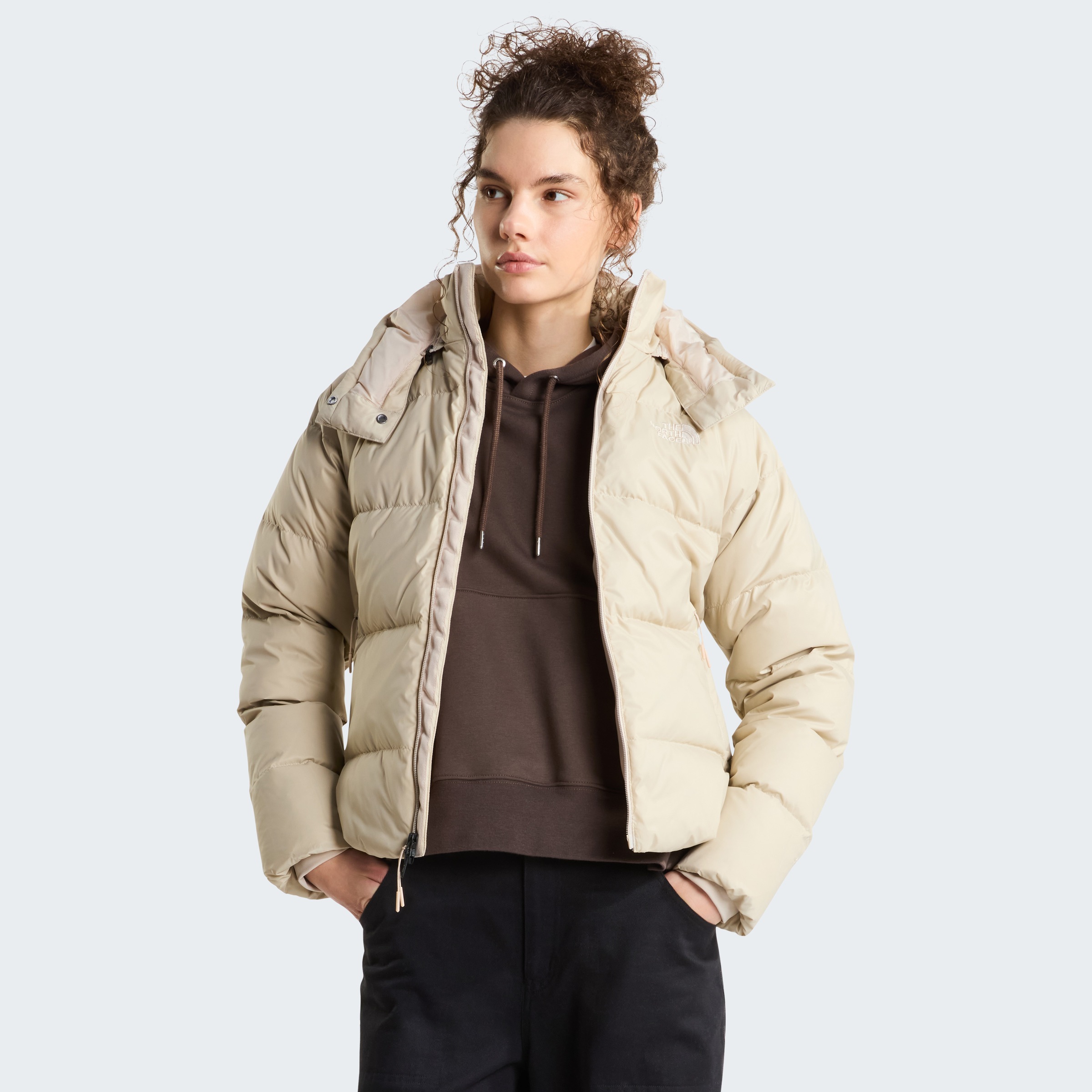 The North Face Daunenjacke »W HYDRENALITE CITY DOWN HOODED JACKET« für Erwachsene, mit Kapuze, aus Nylon