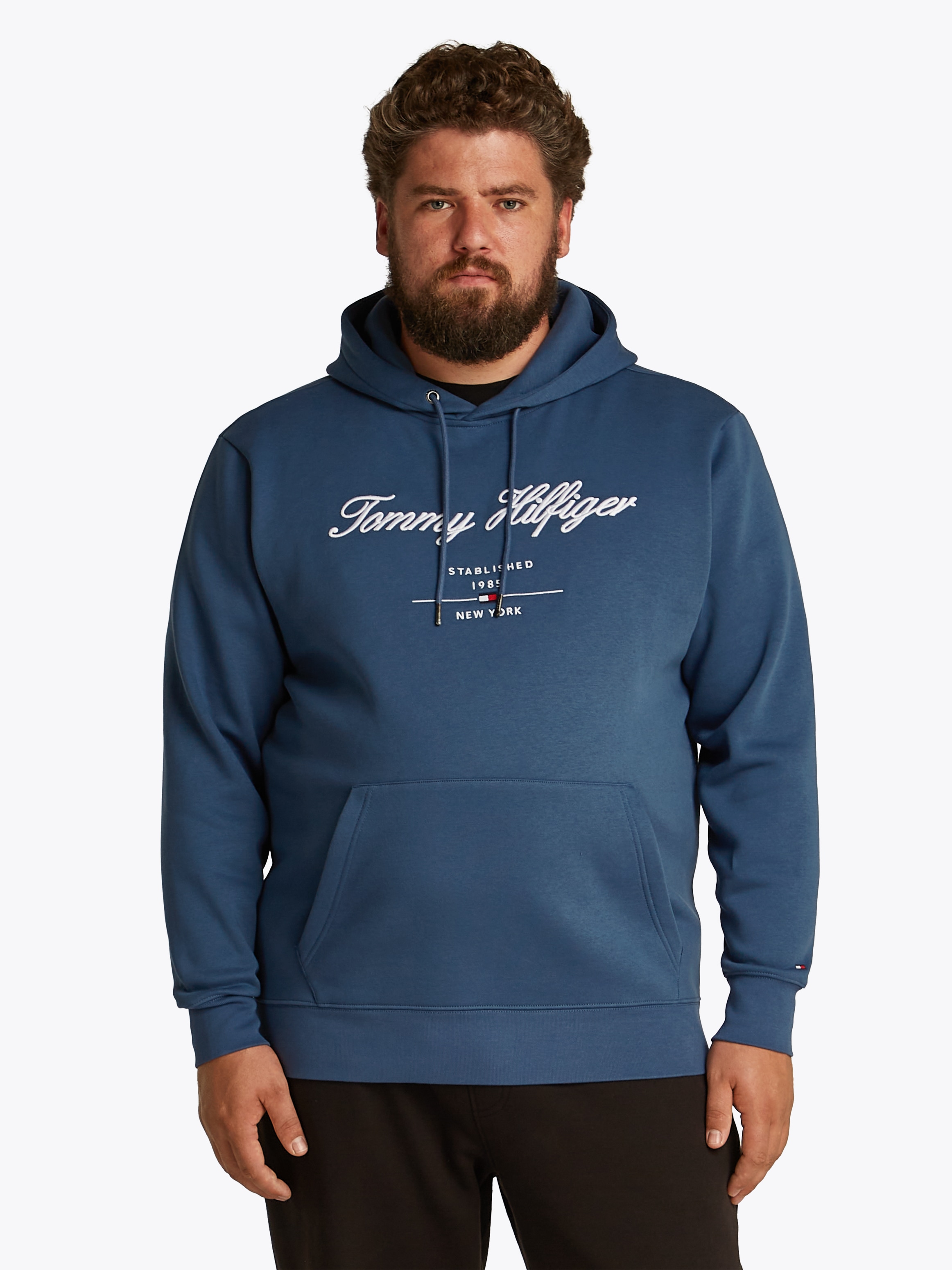 Tommy Hilfiger Big & Tall Sweatshirt "BT-SCRIPT LOGO HOODY-B", in Großen Gr günstig online kaufen