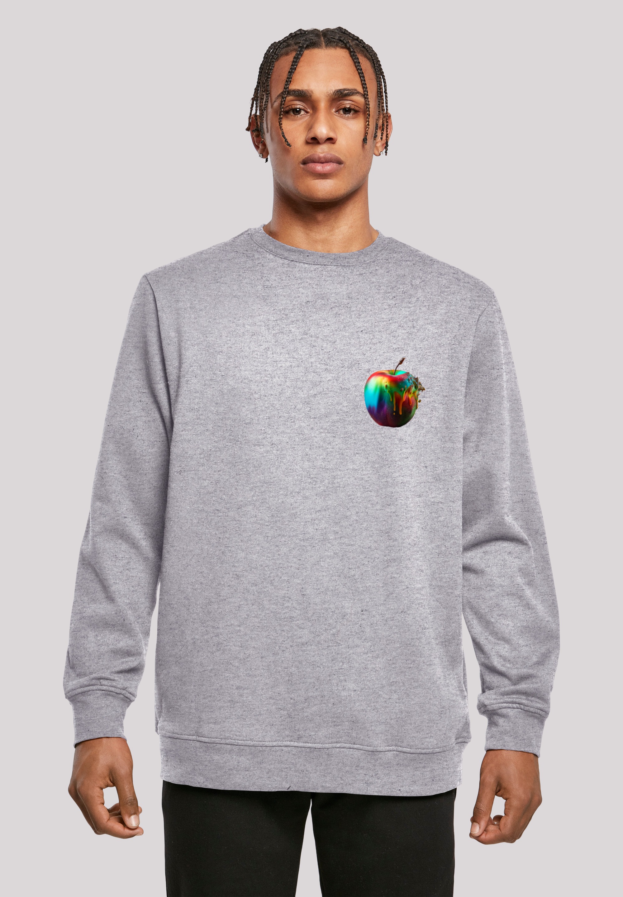 Kapuzenpullover »Colorfood Collection - Rainbow Apple«, Print