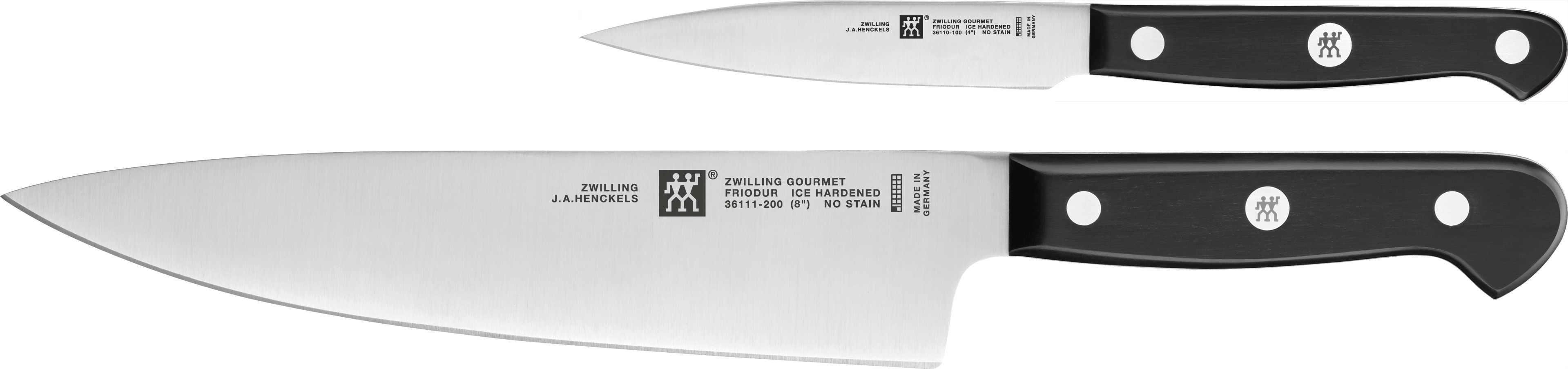 Zwilling Messer-Set "Gourmet" Made in Germany, FRIODUR eisgehärtete Klingen, Sonderschmelze