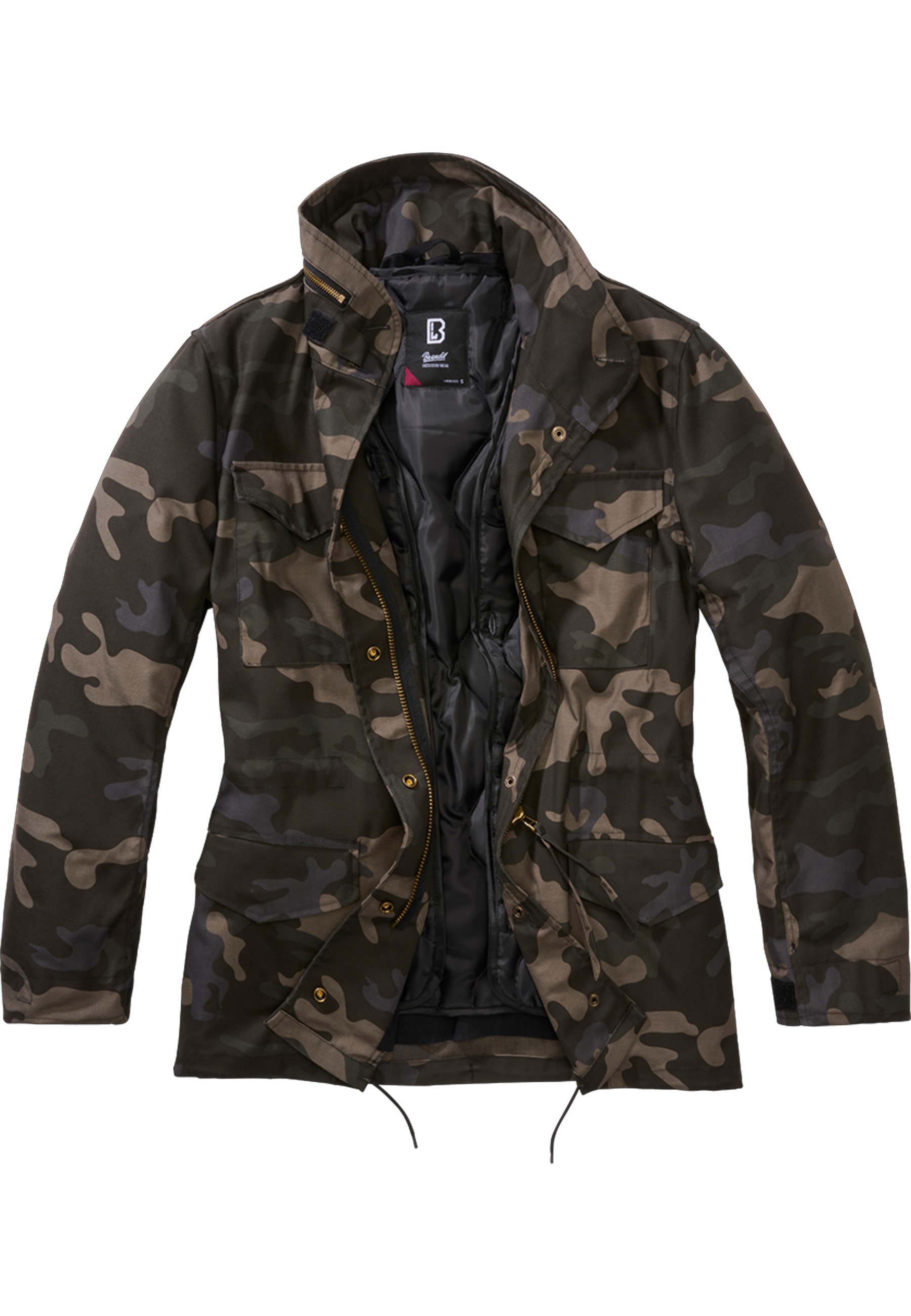 Brandit Parka »Brandit Damen Ladies M65 Standard Jacket« 1 Stk. tlg. mit Kapuze