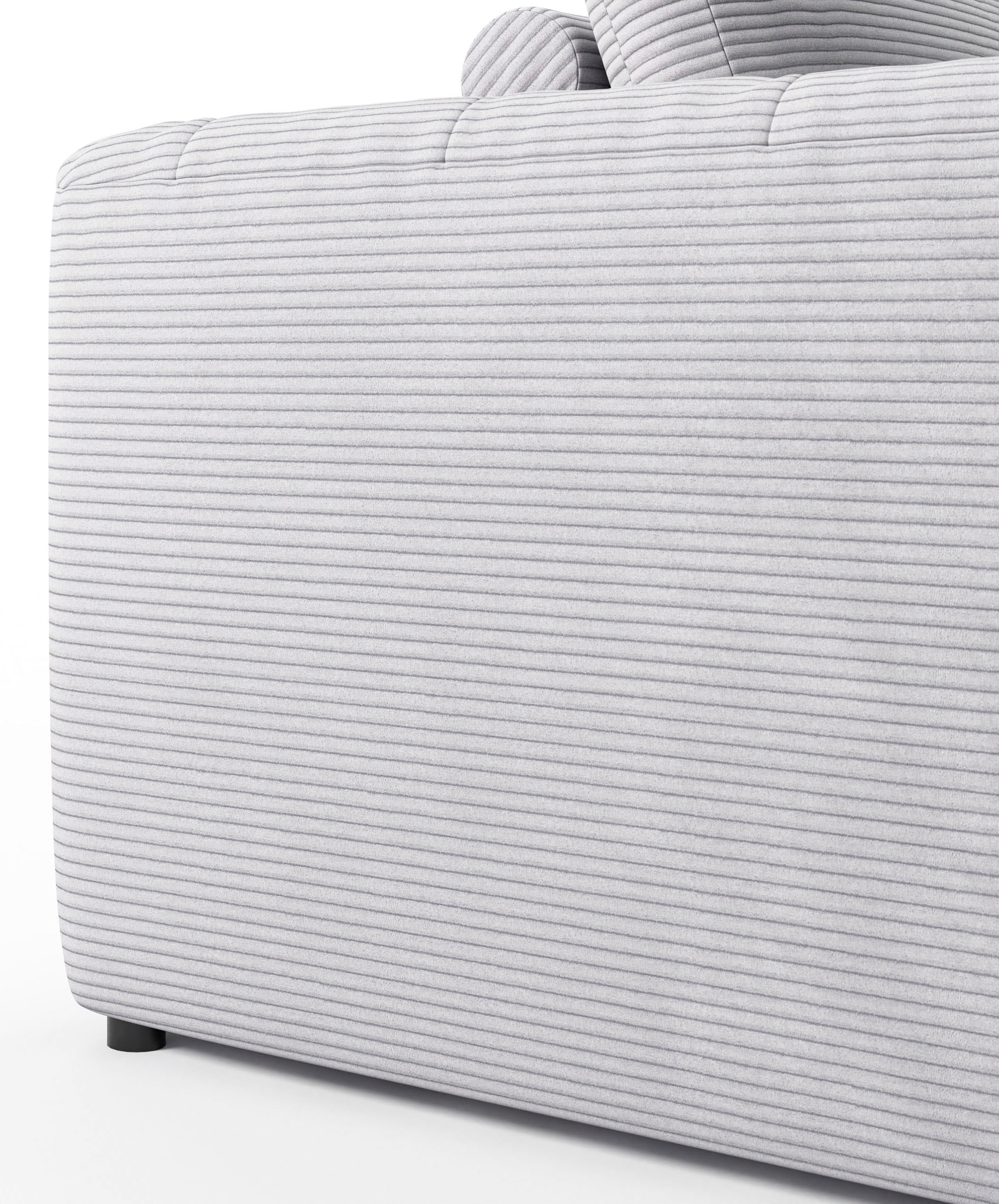 RAUM.ID Chaiselongue »Cushid«, Modul-Sofa, bestehend aus 2-Sitzer und Hocker
