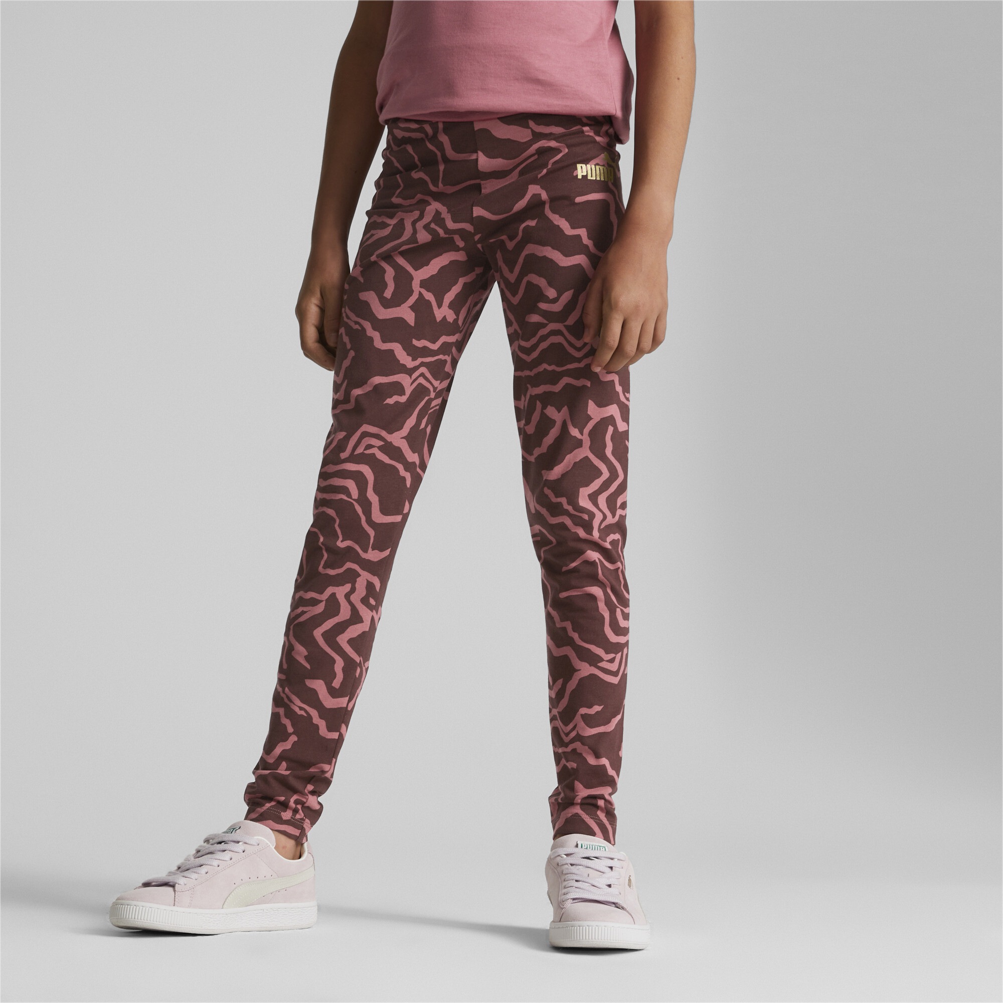 PUMA Leggings »Alpha bedruckte Leggings Mädchen«