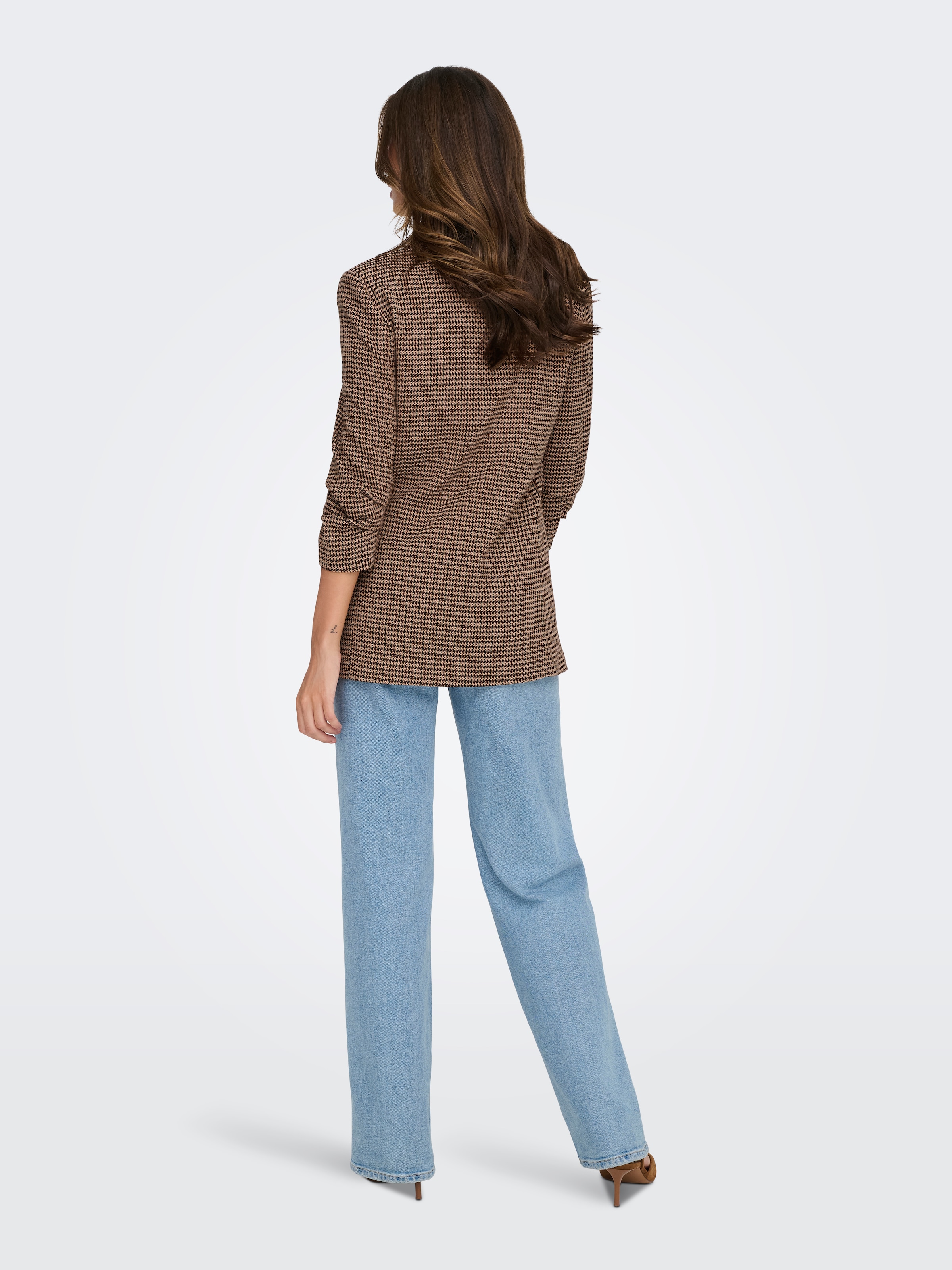 ONLY Kurzblazer »ONLLETTIE LIFE 3/4 CHECK BLAZER TLR«