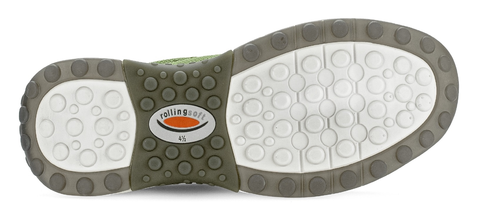 Gabor Rollingsoft Keilsneaker, Freizeitschuh, Halbschuh, Schnürschuh mit OPTIFIT-Fußbett