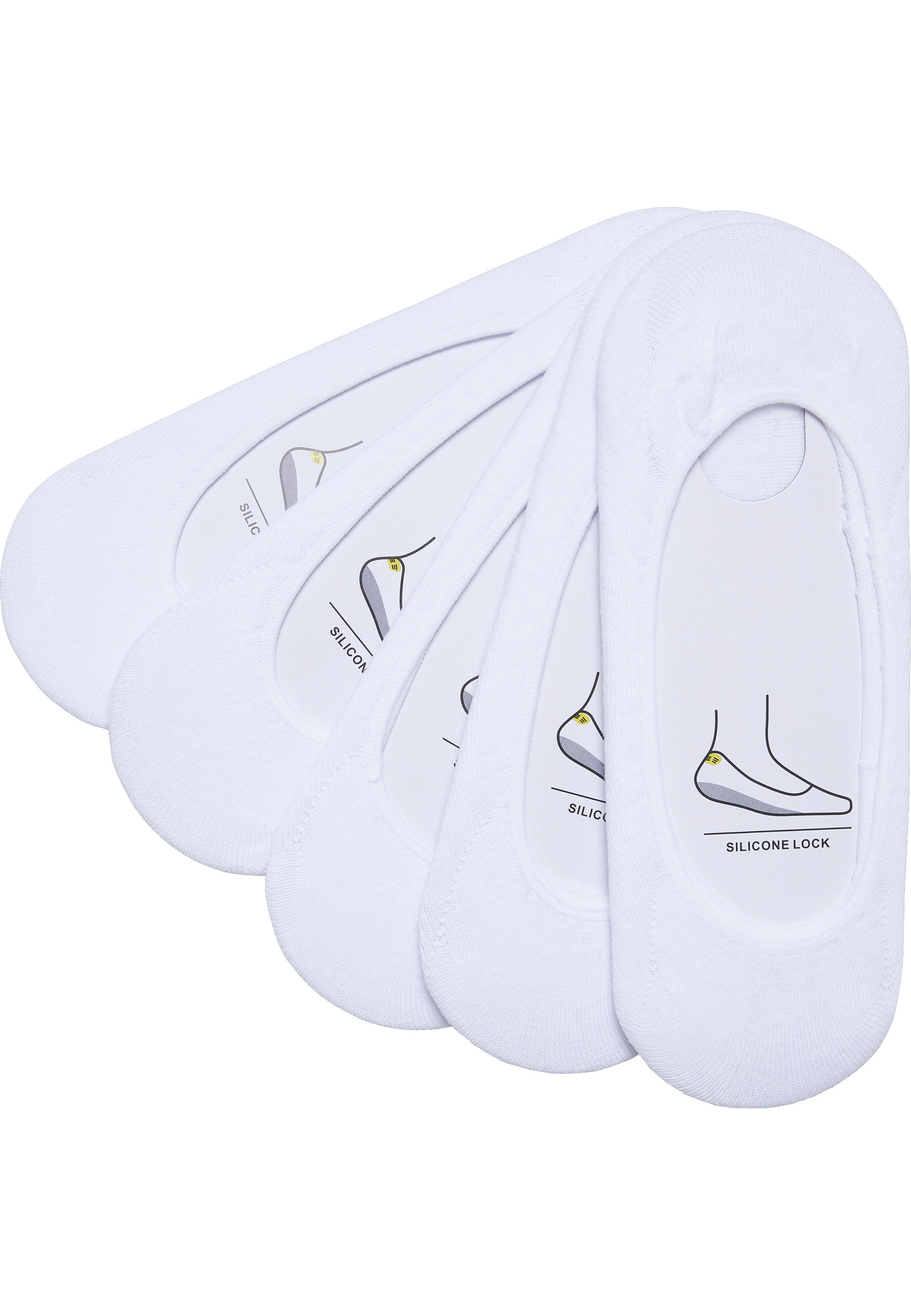 URBAN CLASSICS Strümpfe "Urban Classics Unisex Invisible Socks 5-Pack" 1 Pa günstig online kaufen