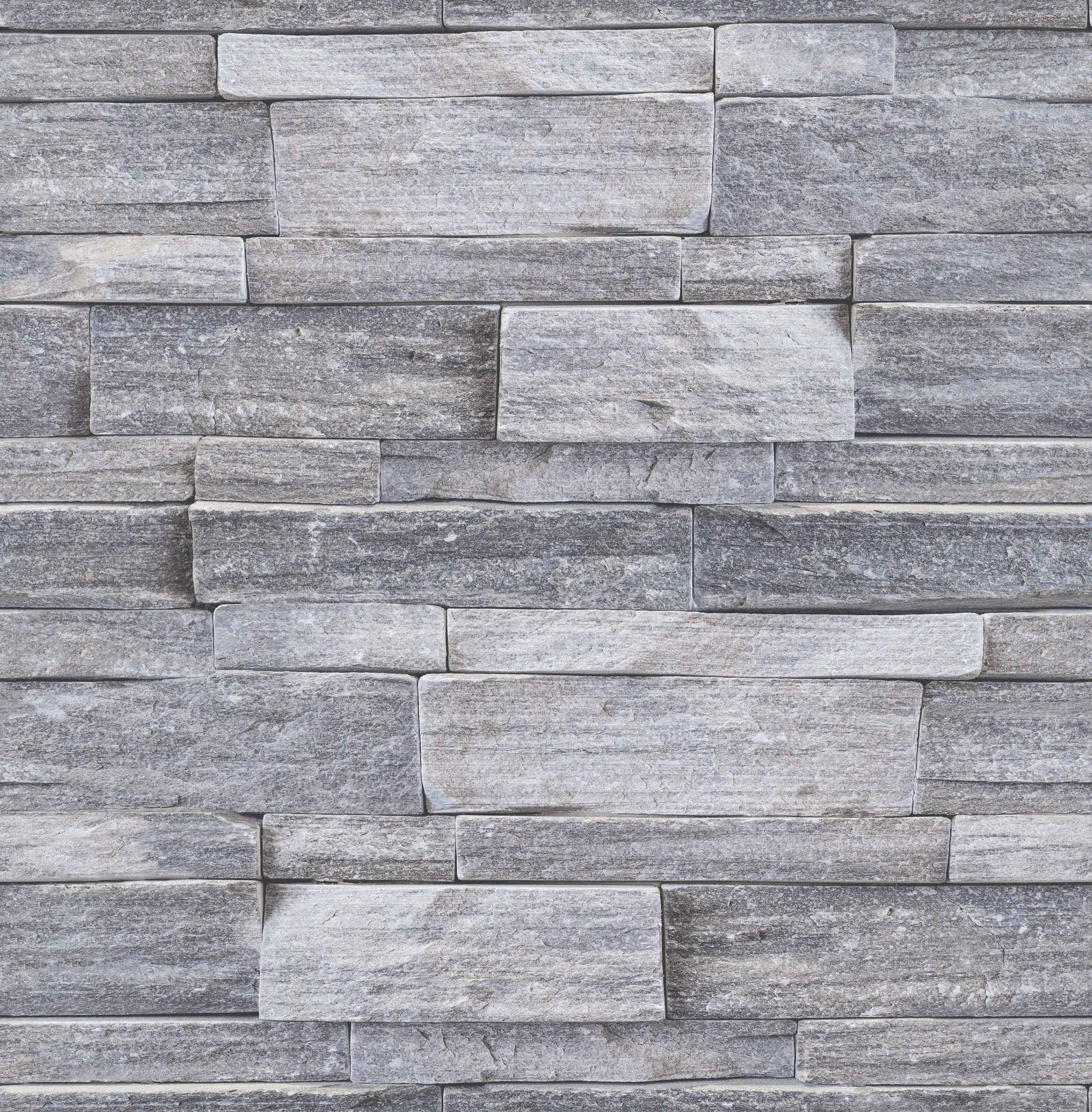 Superfresco Easy Vliestapete »Stone Wall grijs«, 1000 cm Länge