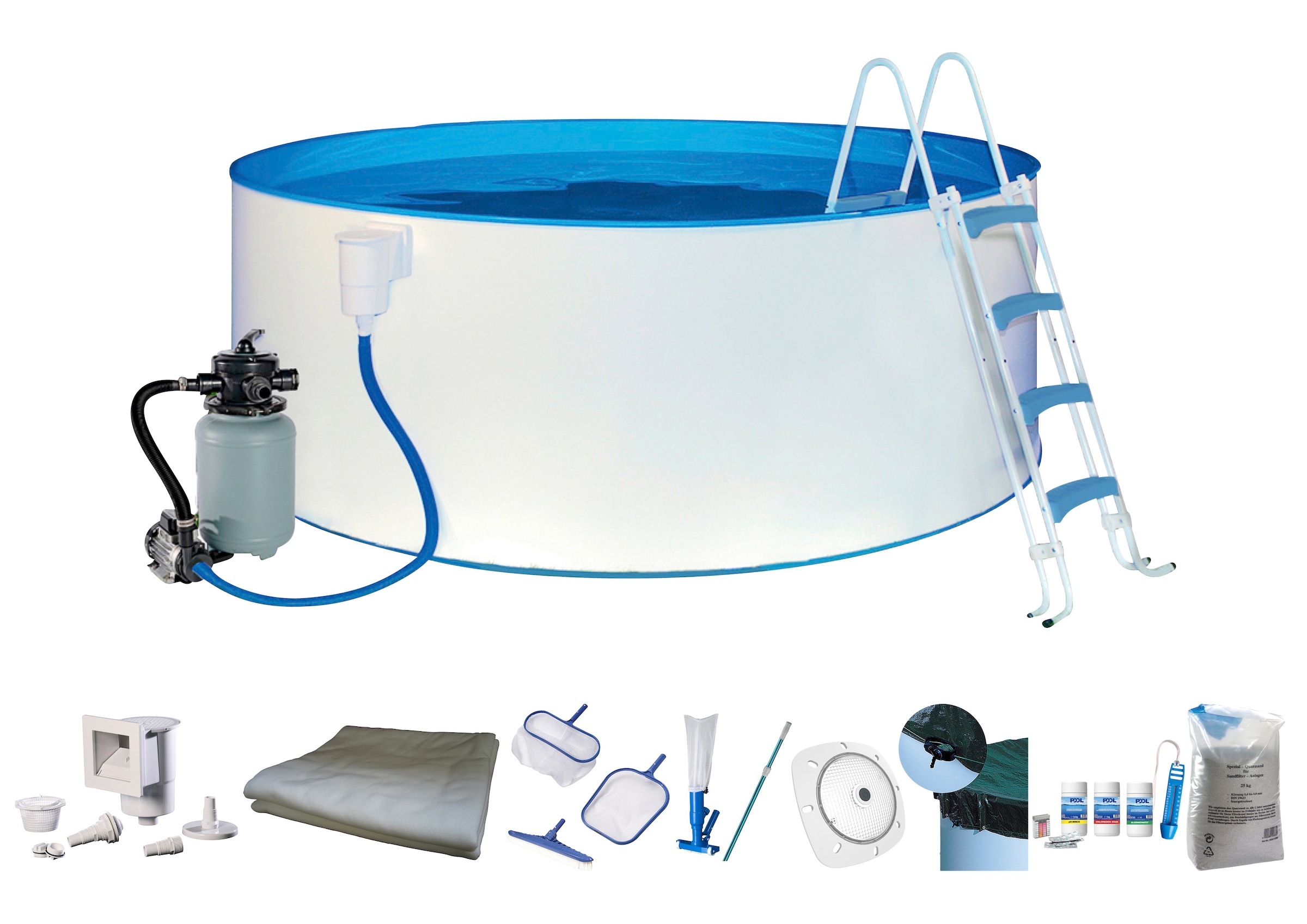 my POOL BWT Rundpool "inkl. LED-Scheinwerfer zur effektvollen Beleuchtung" günstig online kaufen