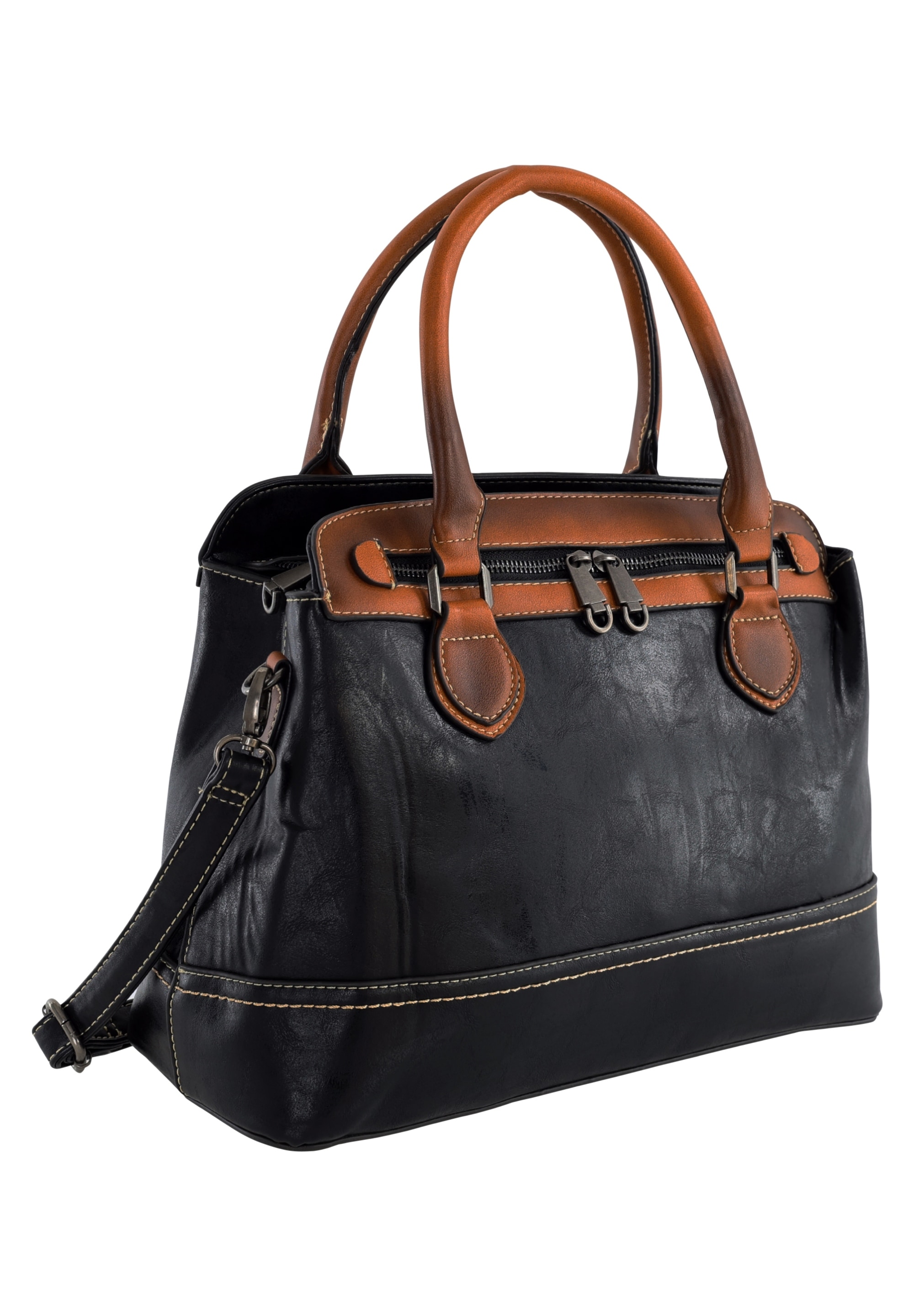Harpa Henkeltasche »VALERA« mit zwei Hauptfächern und Handyfach
