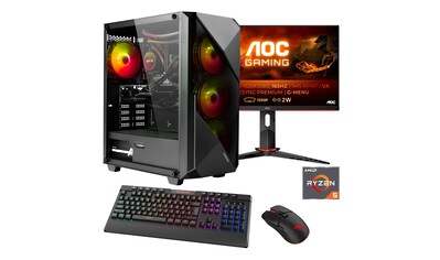 Gaming-PC-Komplettsystem »Striker SET02415«, (PCIe SSD Gen4)